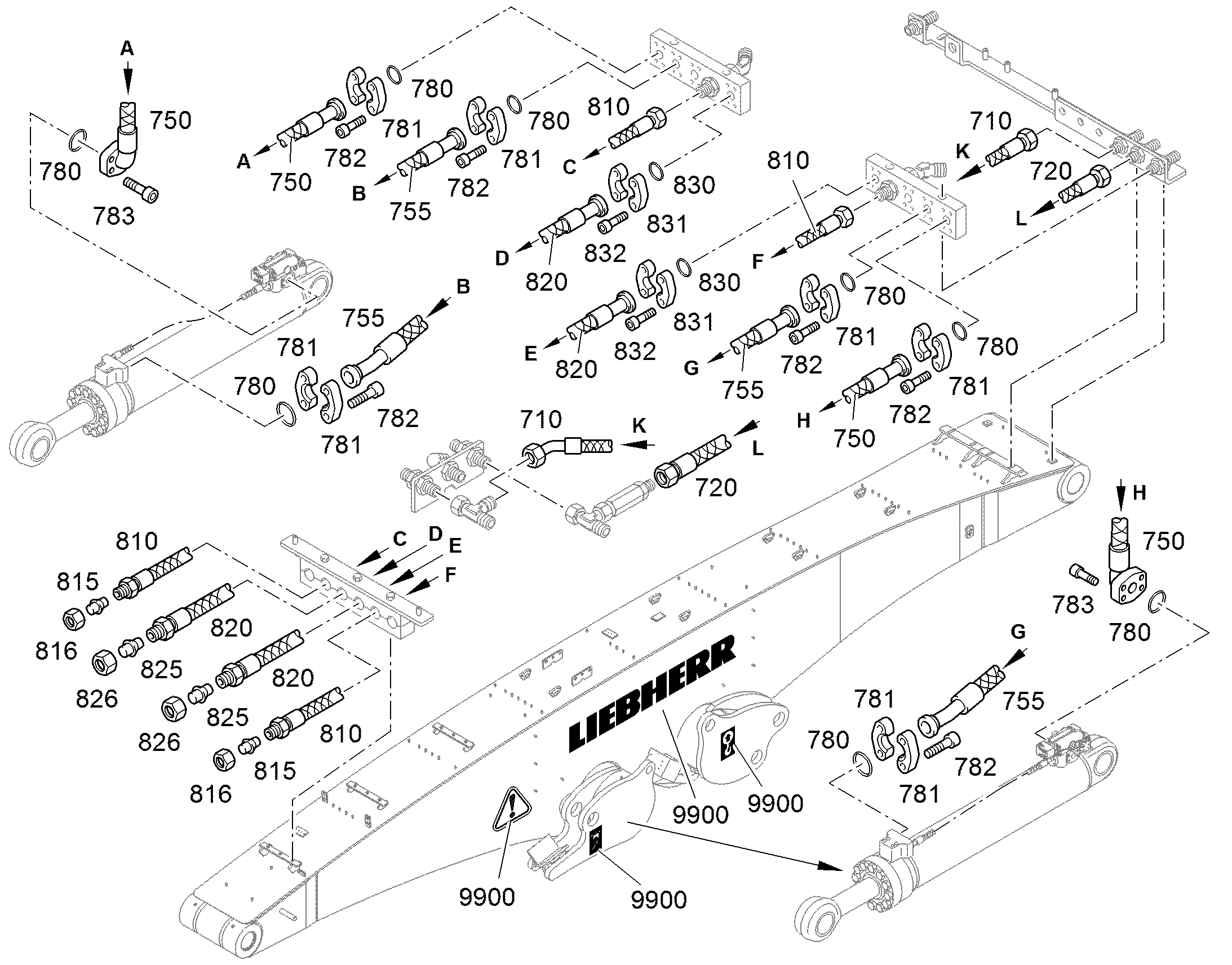 ТАБЛИЧКИ 94058409 LIEBHERR