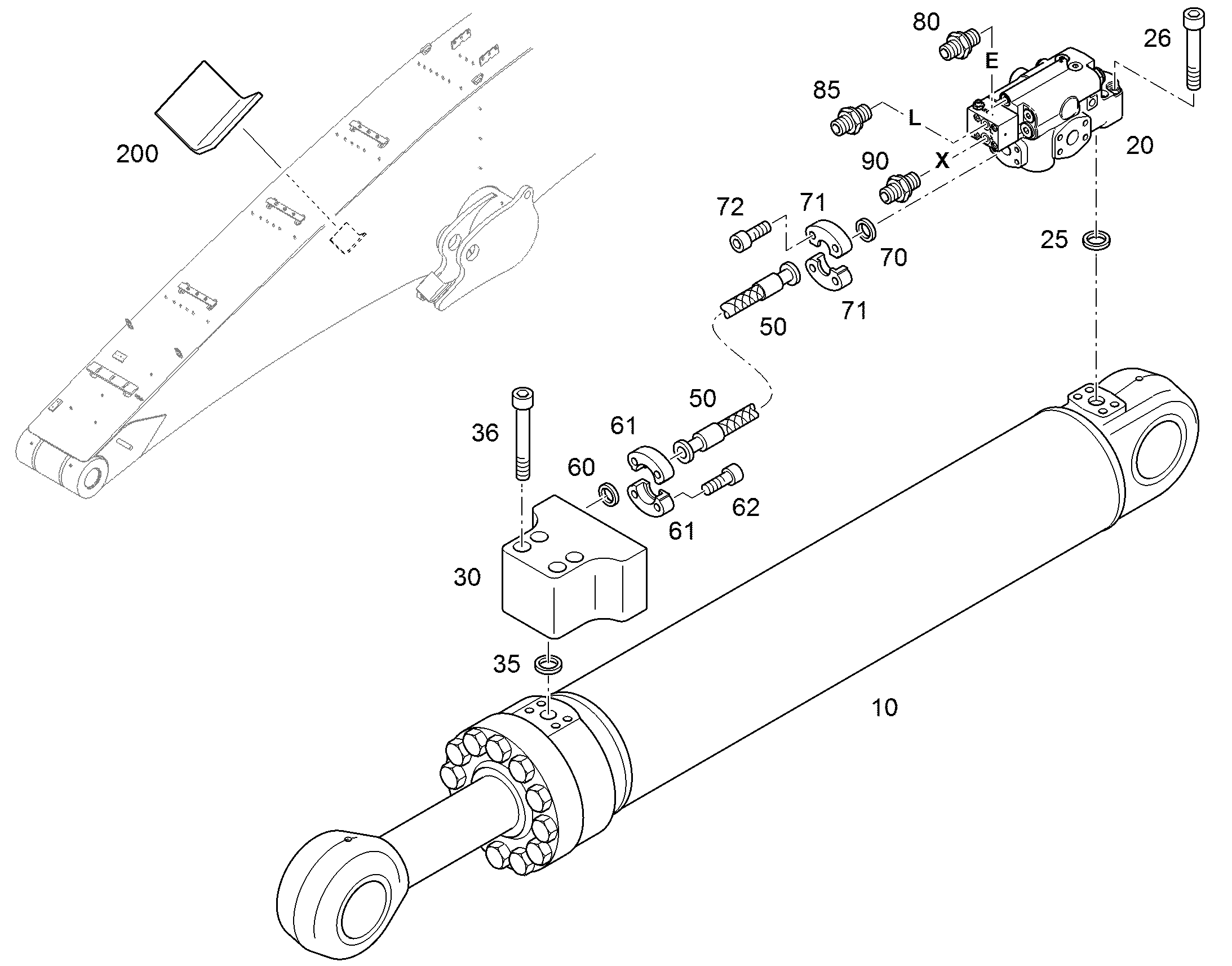 КЛАПАН ПРЕДОХРАНИТЕЛЬНЫЙ 11110709 LIEBHERR