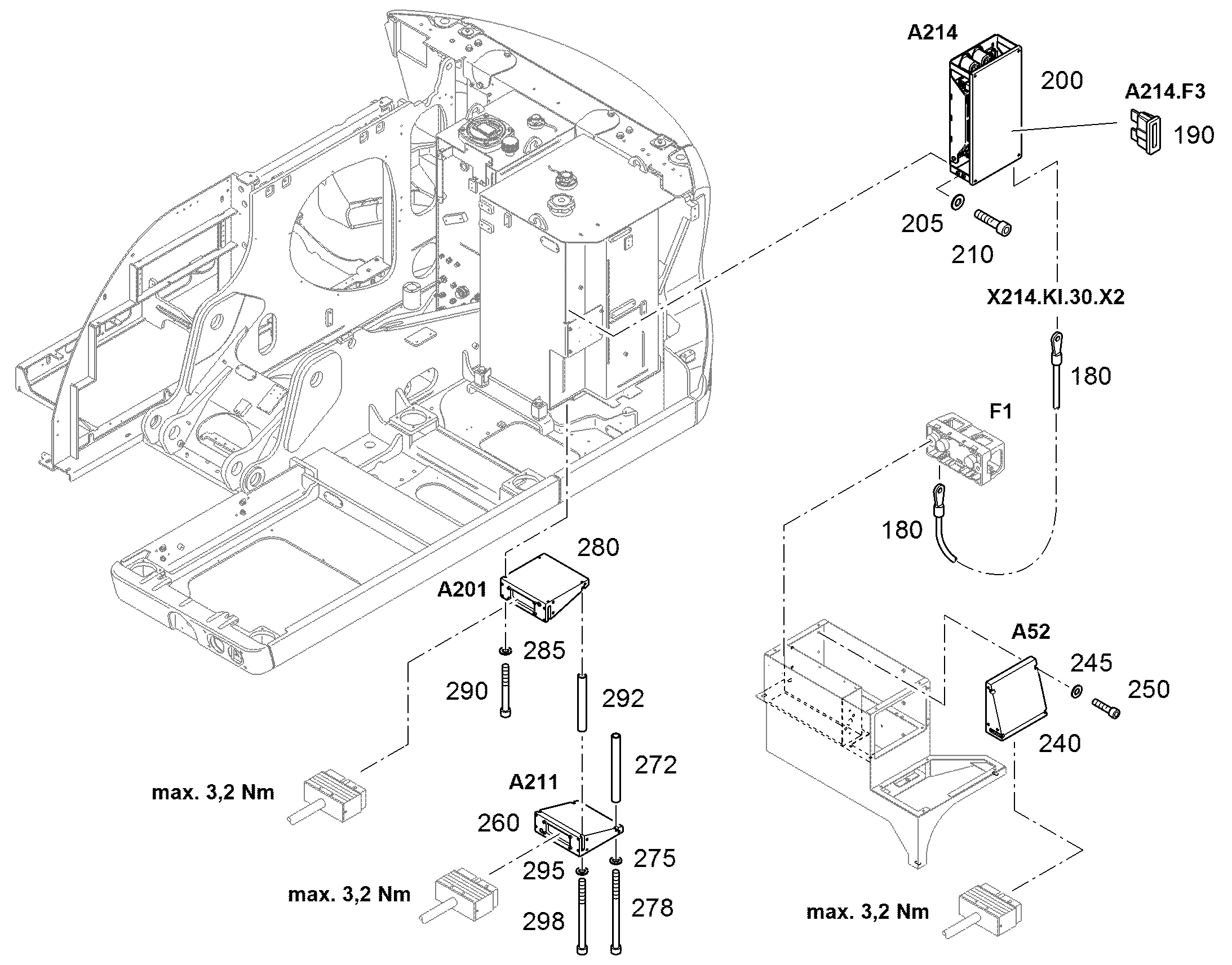 DISTRIBUTOR CASE 94059660 LIEBHERR