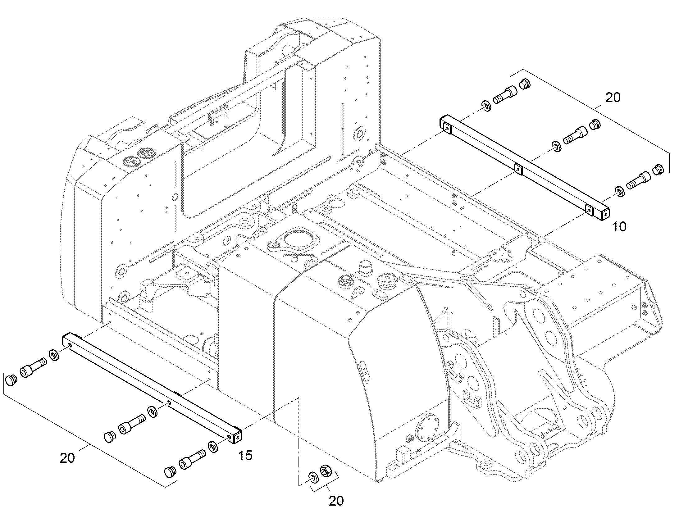 ЭЛЕМЕНТЫ МОНТАЖНЫЕ 94062038 LIEBHERR