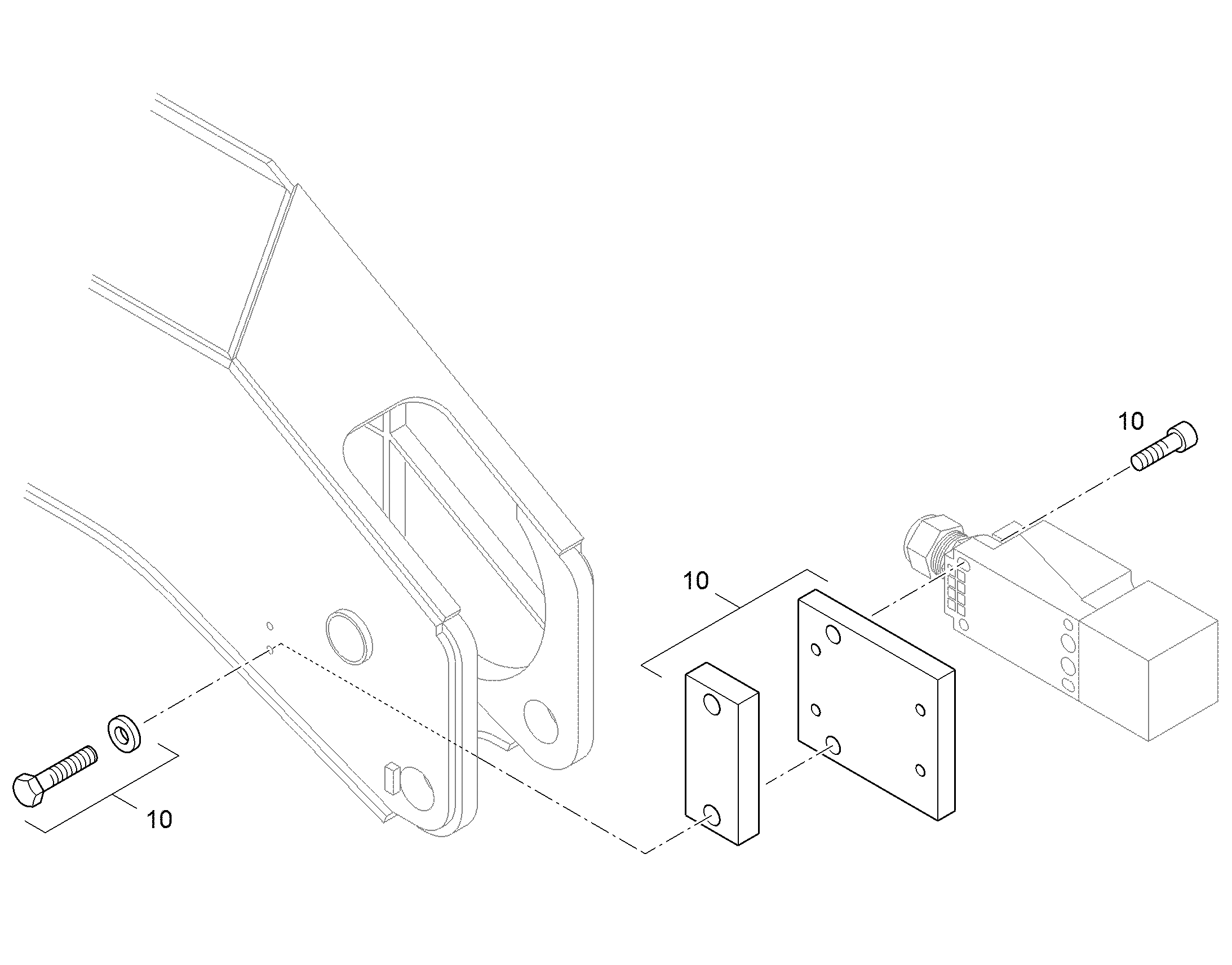ДЕТАЛИ КРЕПЛЕНИЯ 94055926 LIEBHERR