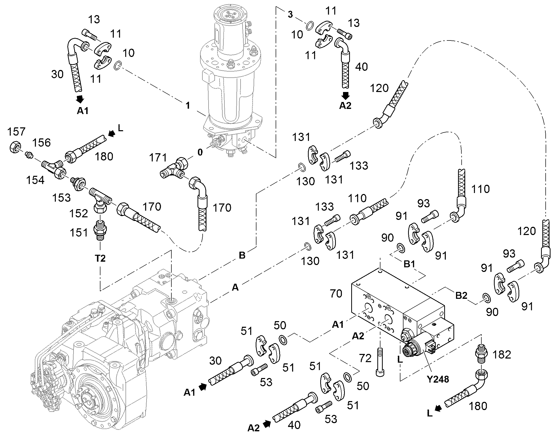 КЛАПАН ПЕРЕКЛЮЧАЮЩИЙ 10014989 LIEBHERR