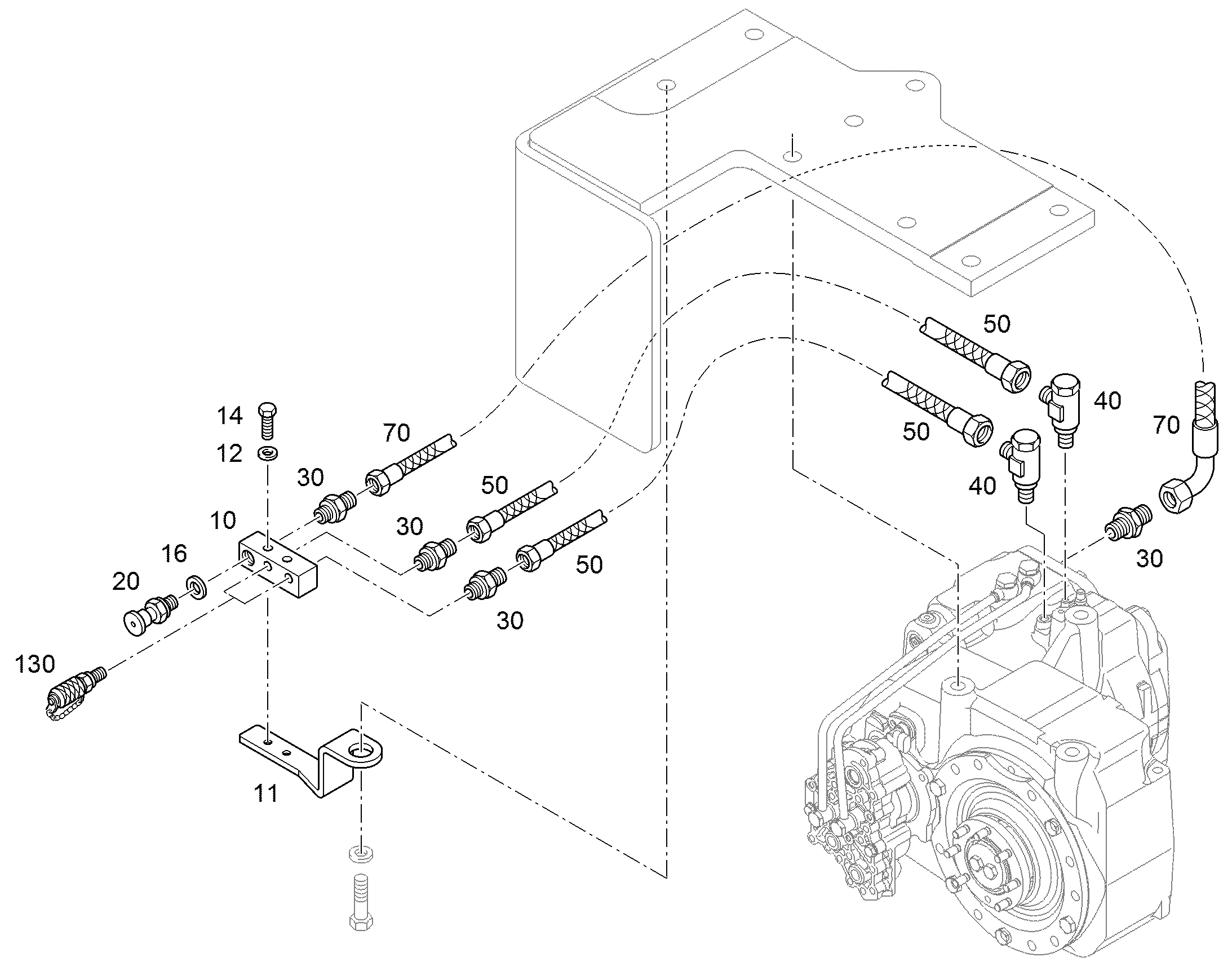 ПЛАНКА РЕЗЬБОВАЯ 94066670 LIEBHERR