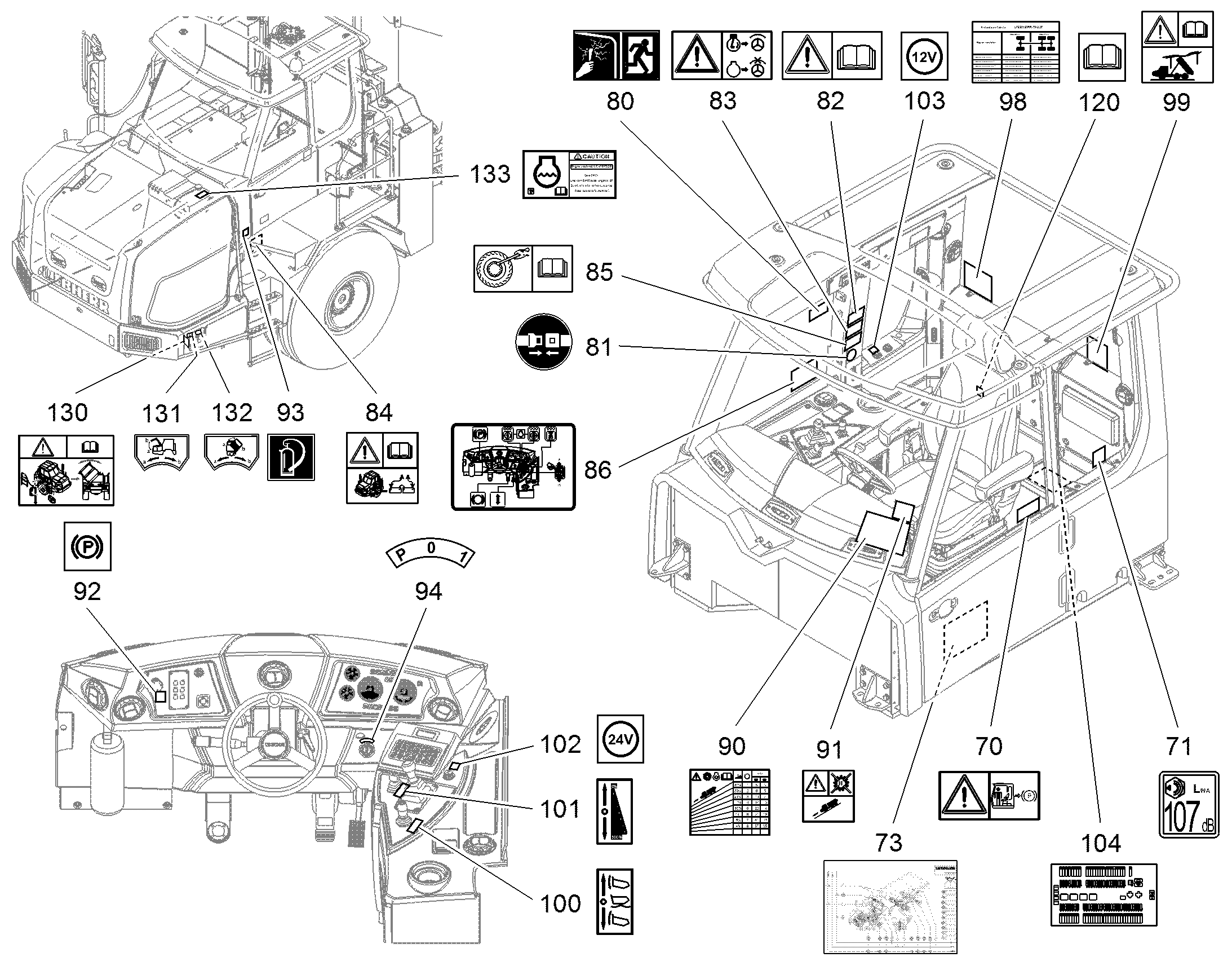 ПЛАН СМАЗКИ 94065462 LIEBHERR