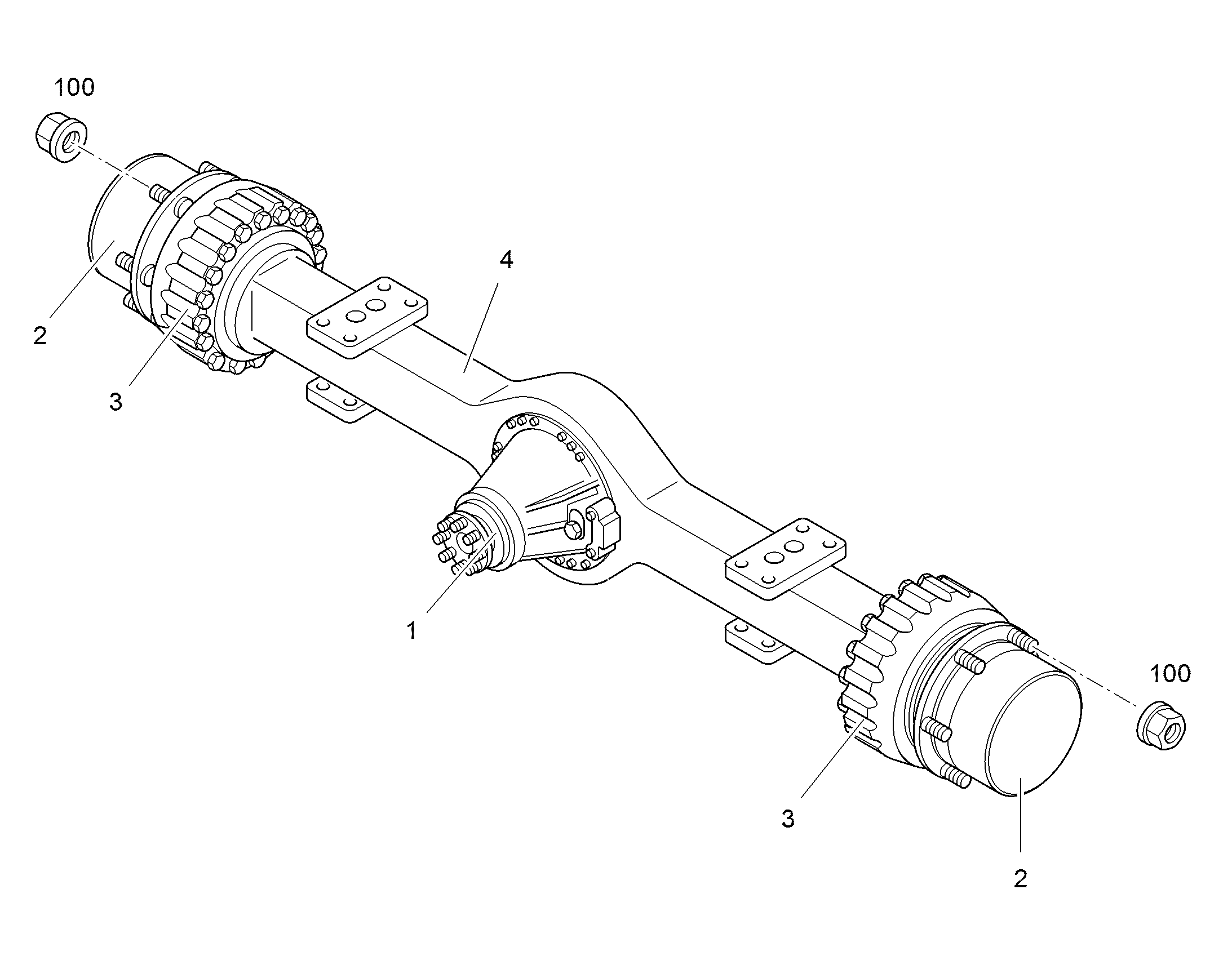 РЕДУКТОР ПЛАНЕТАРНЫЙ 10286985 LIEBHERR