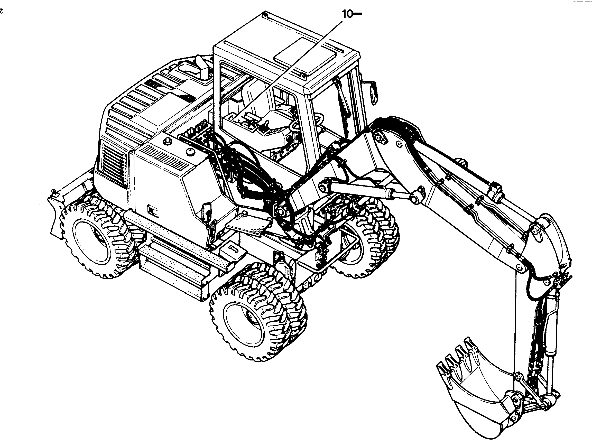 ЗАДЕЙСТВИЕ ПРИВ.РЕЖУЩЕГО АПП.А 9924665 LIEBHERR