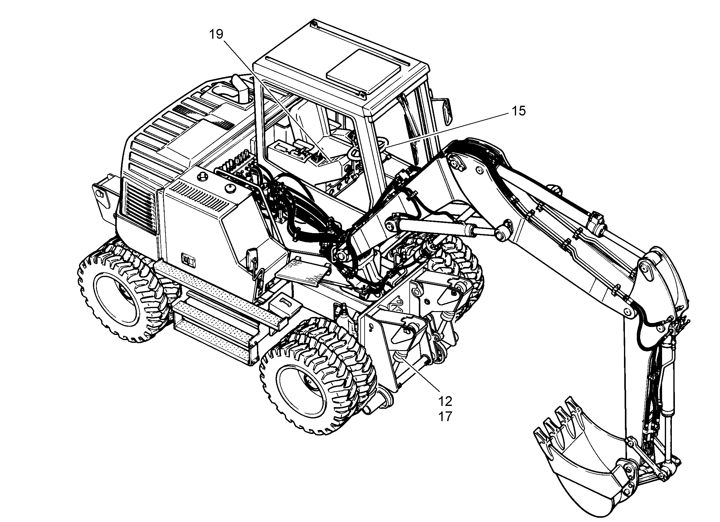 ГИДРАВЛИЧЕСКАЯ СИСТЕМА 9924449 LIEBHERR