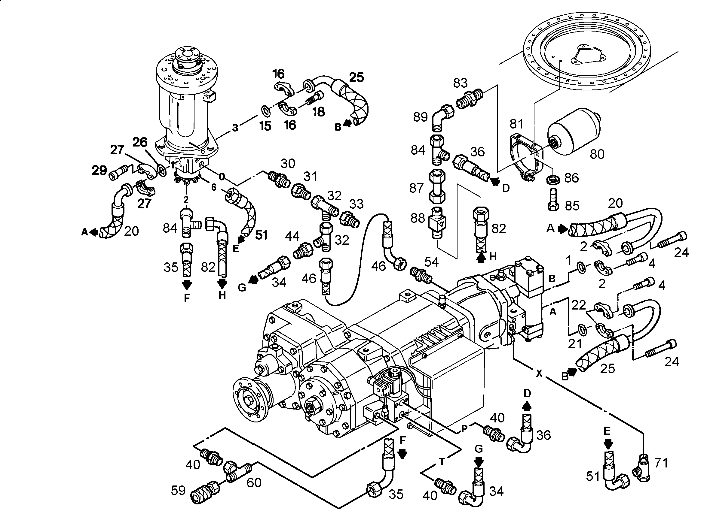 АККУМУЛЯТОР МЕМБРАННЫЙ 0,7l/180bar/15bar -10/80°C FOR 5009353 LIEBHERR