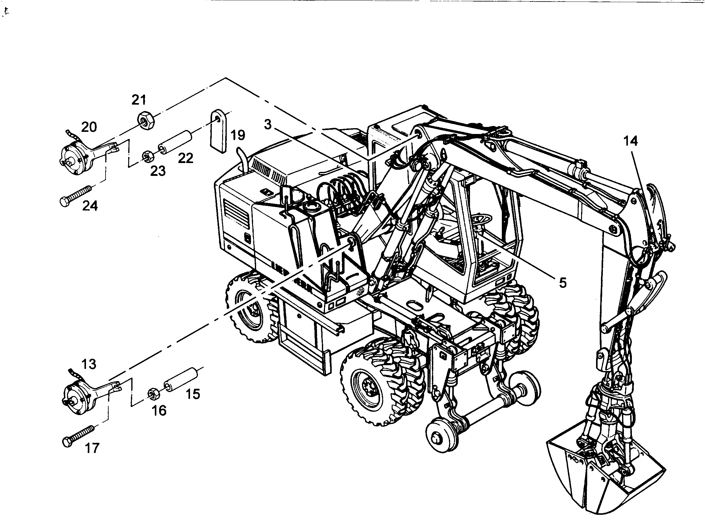 ГИДРАВЛИЧЕСКАЯ СИСТЕМА 9904366 LIEBHERR