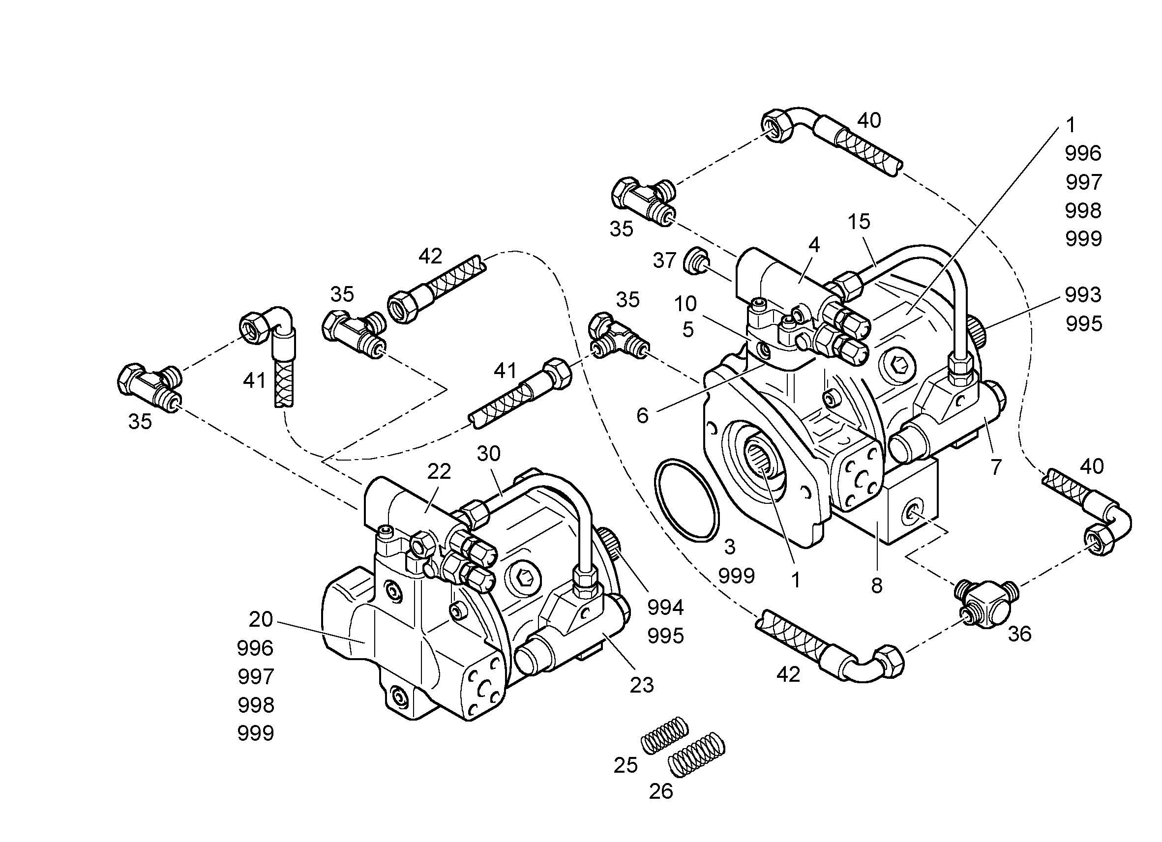 Прижимная пружина 7020960 LIEBHERR