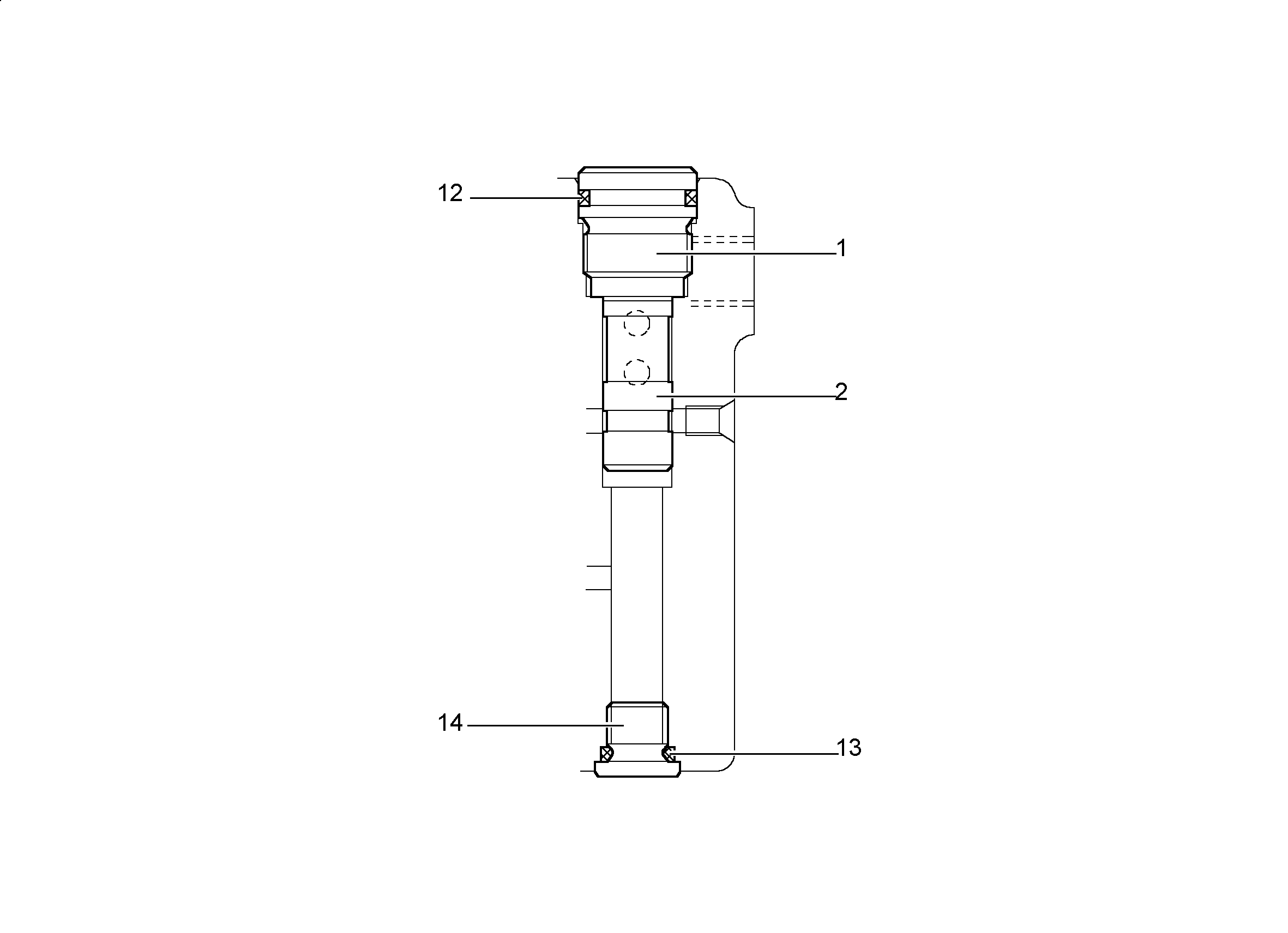 ЗАГЛУШКА РЕЗЬБОВАЯ 7023673 LIEBHERR