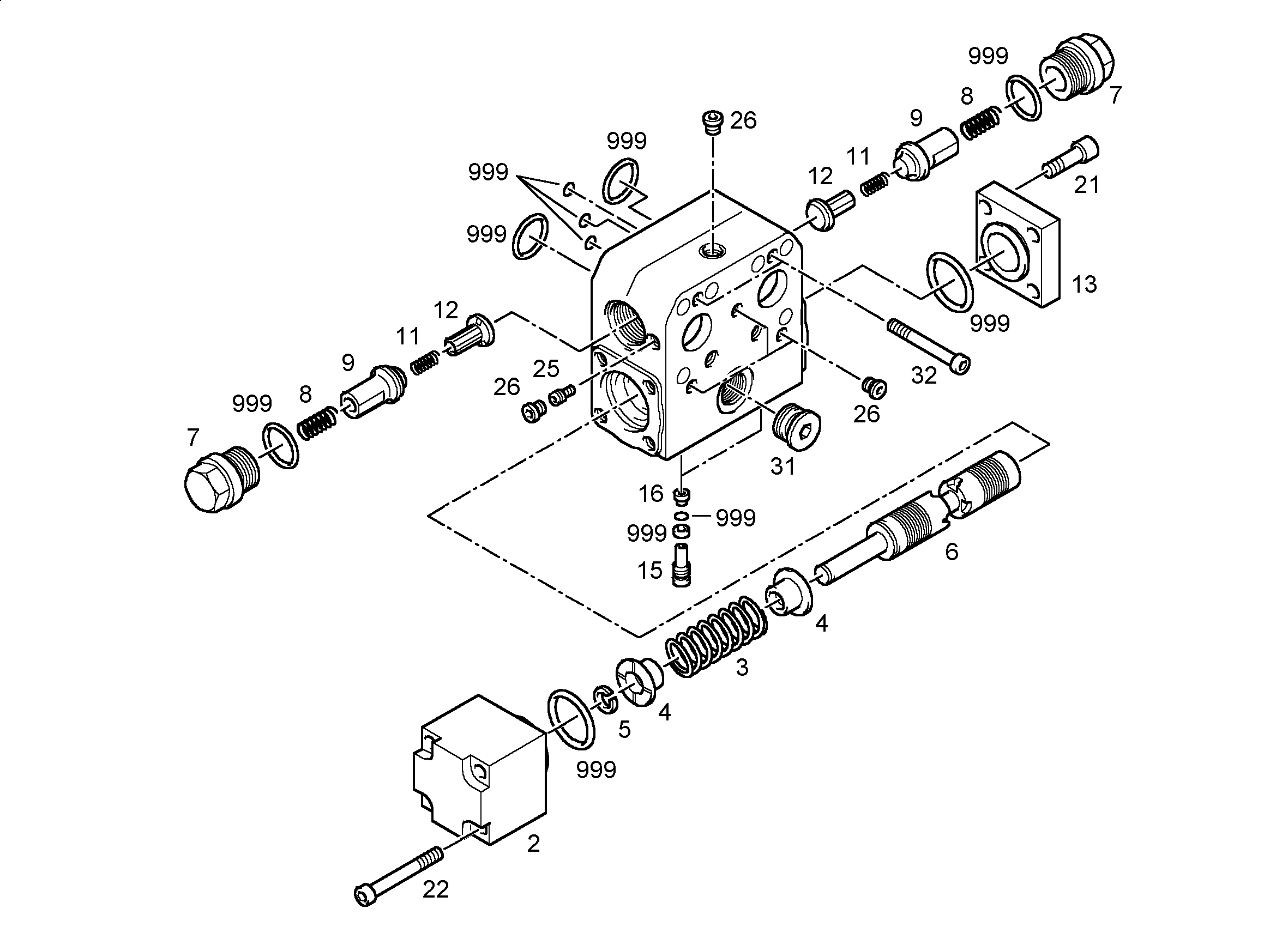 СЕДЛО КЛАПАНА 7024064 LIEBHERR