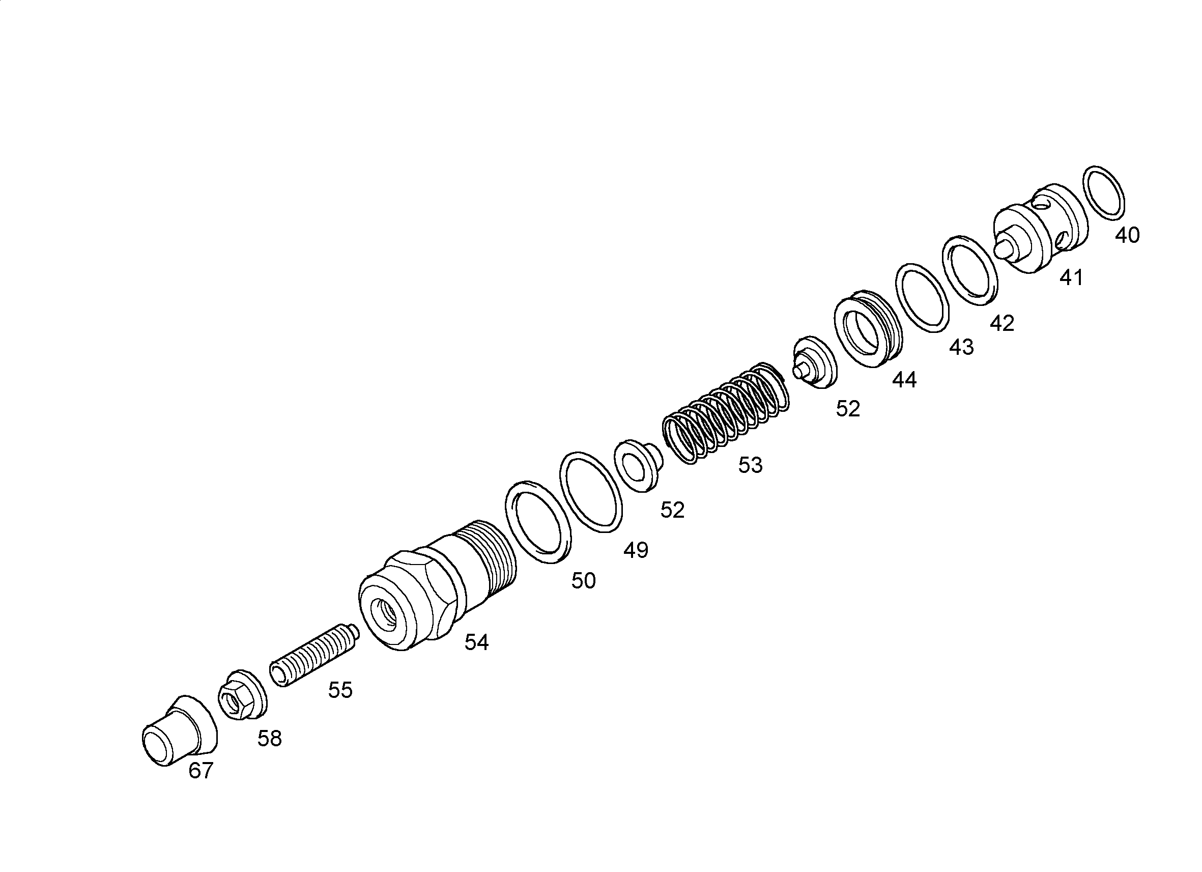 ЗАГЛУШКА РЕЗЬБОВАЯ 10029622 LIEBHERR