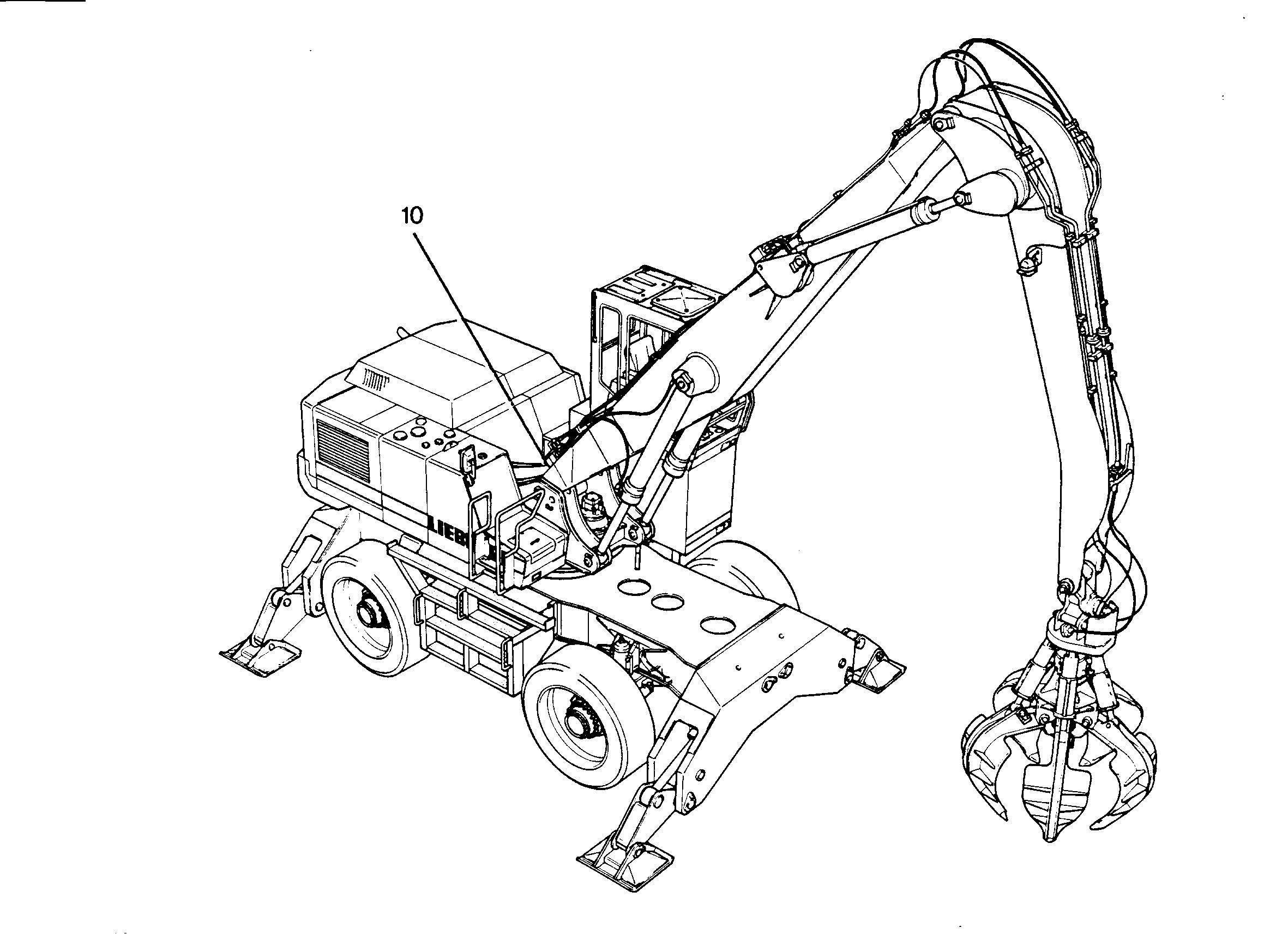 ДОПОЛНЕНИЕ-В ШАССИ AHS1 9211834 LIEBHERR