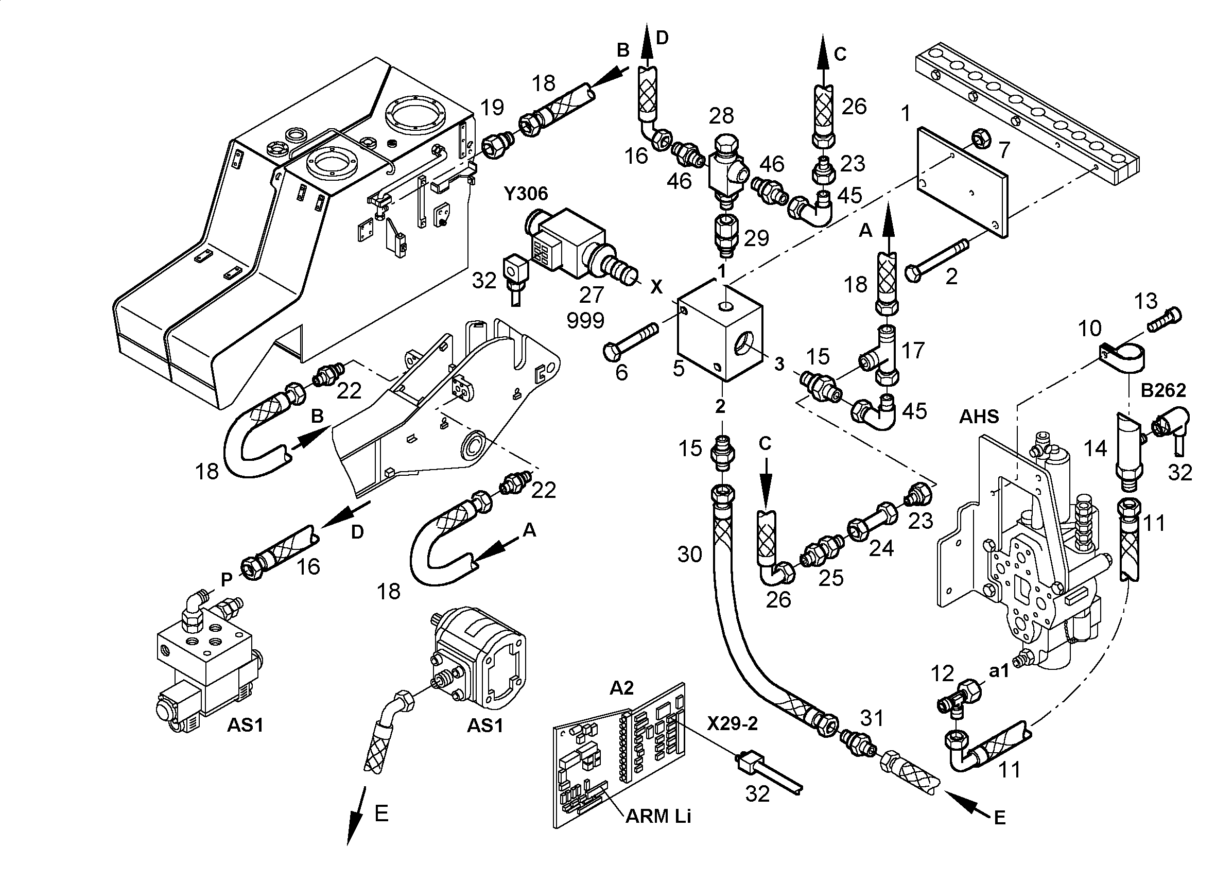 ПЕРЕКЛЮЧАТЕЛЬ 0-25/100bar 6001978 LIEBHERR
