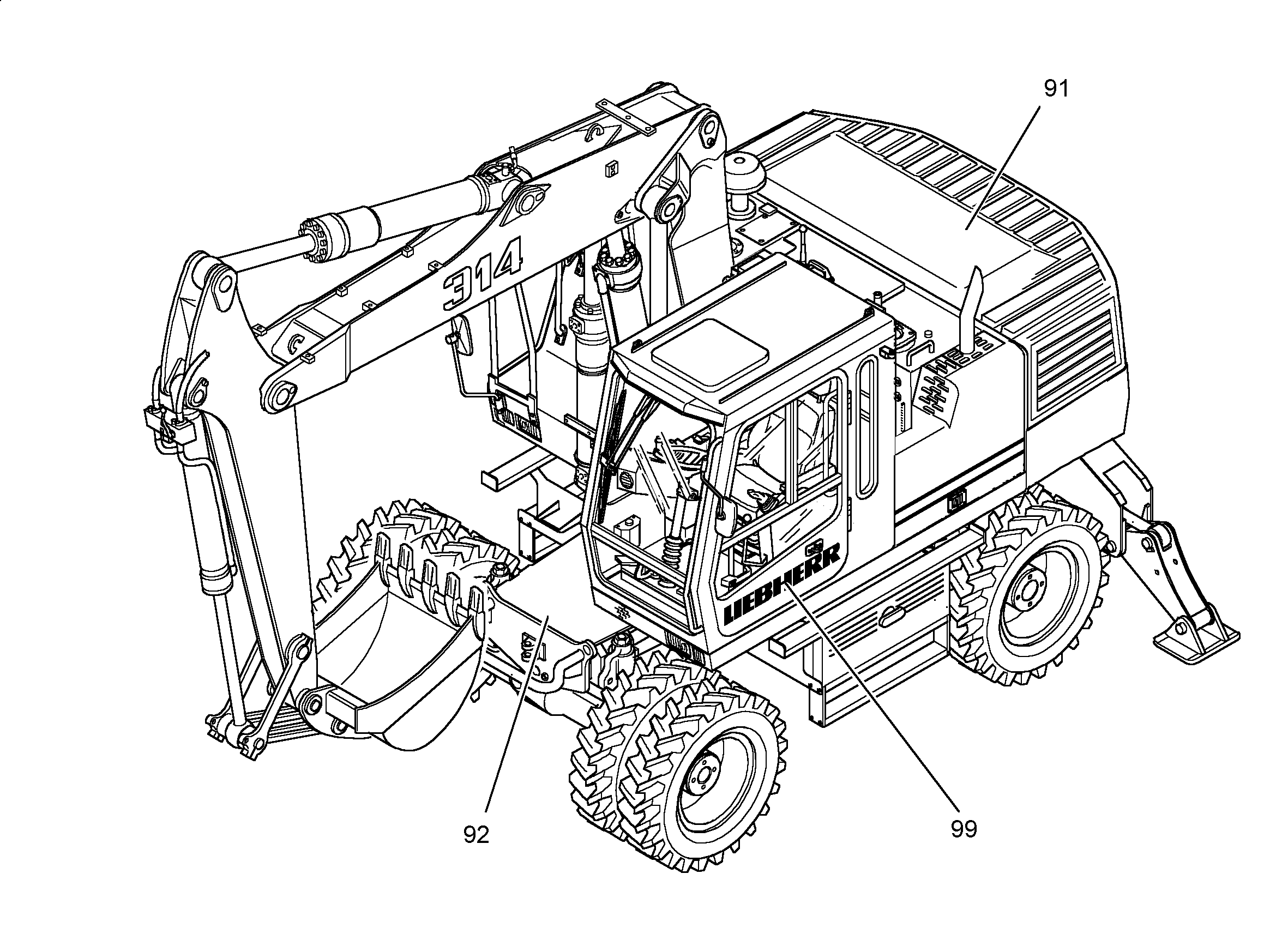 ТАБЛИЧКИ 9211748 LIEBHERR