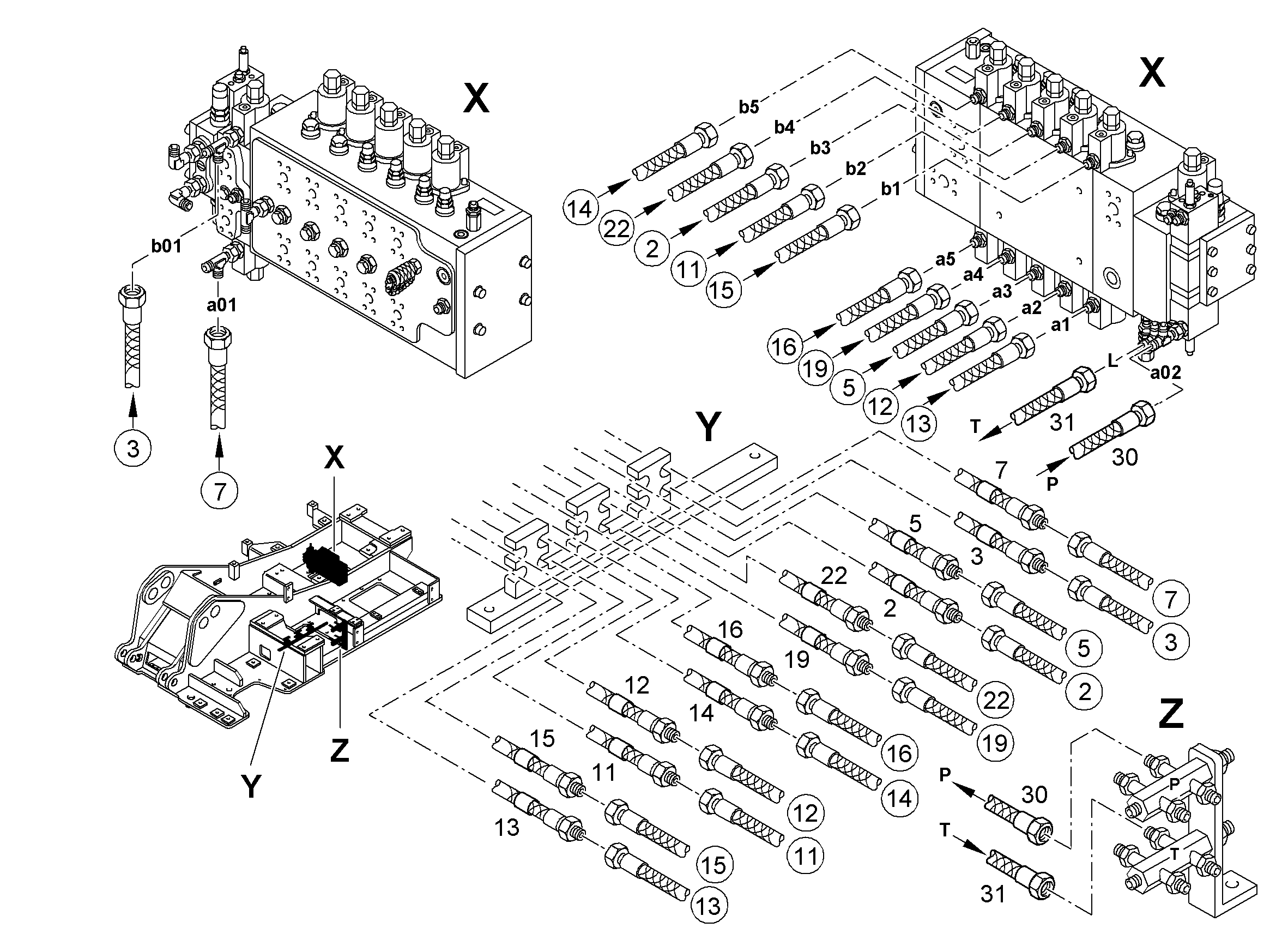 ЛЕНТА ДЛЯ МАРКИРОВКИ 03 7018494 LIEBHERR