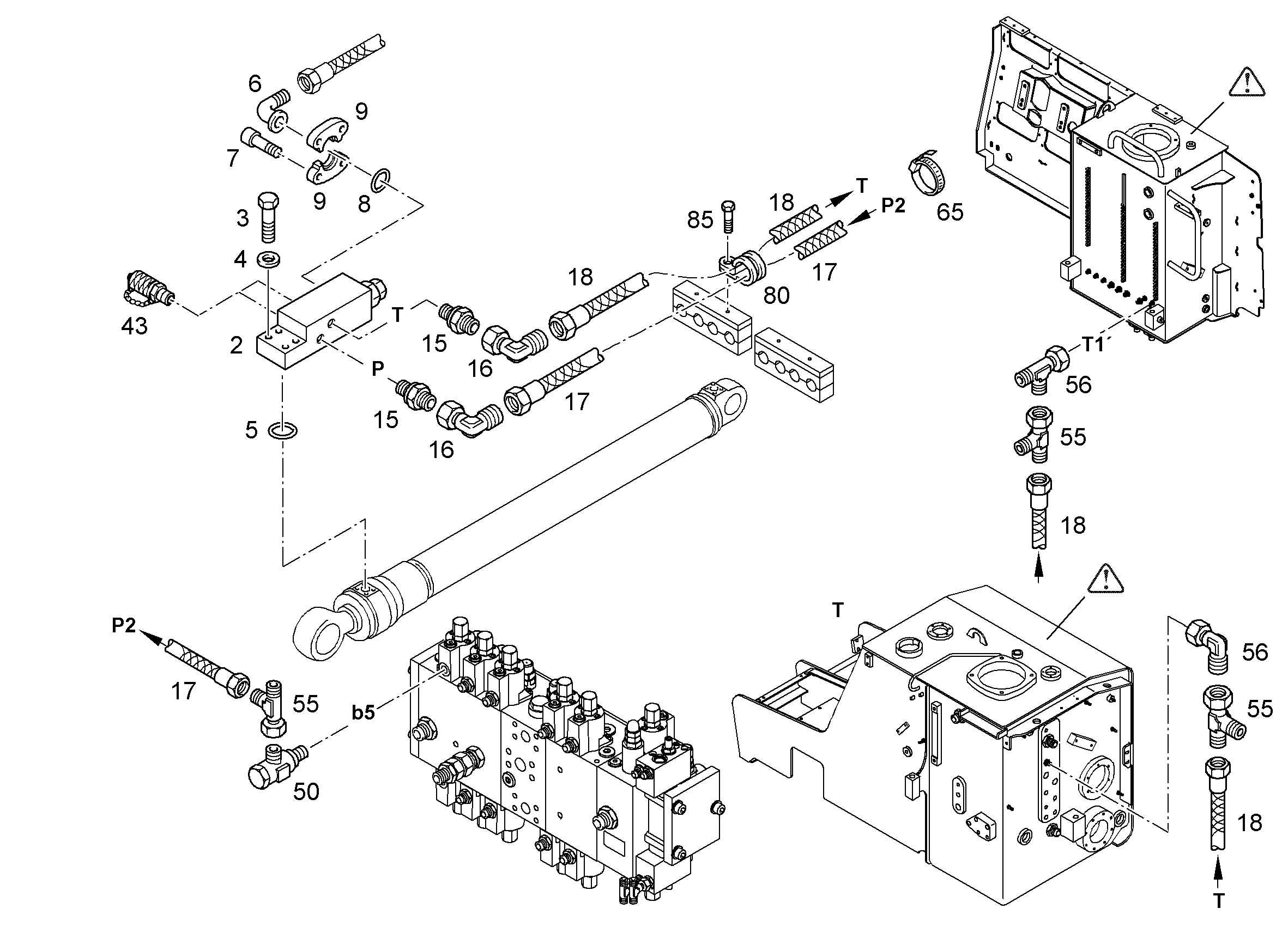 ШЛАНГ УПРАВЛЕНИЯ 8X10100 7029337 LIEBHERR
