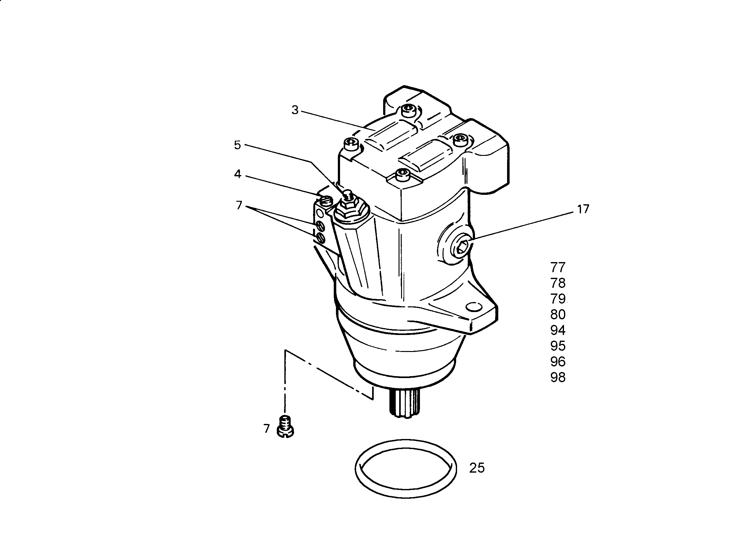 КОМПЛЕКТ УПЛОТНЕНИЙ NG 075 9882769 LIEBHERR