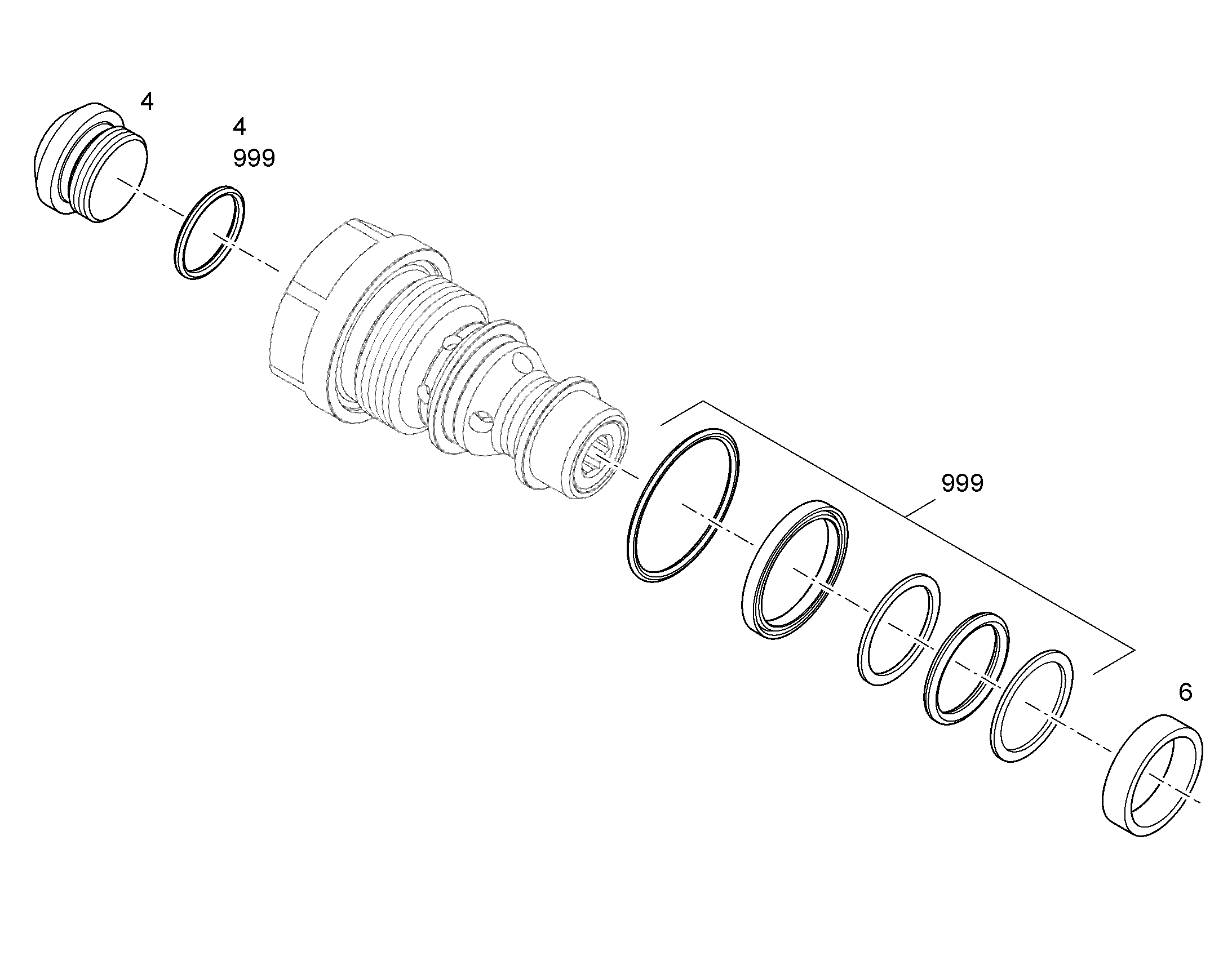 ЗАГЛУШКА РЕЗЬБОВАЯ 10489192 LIEBHERR