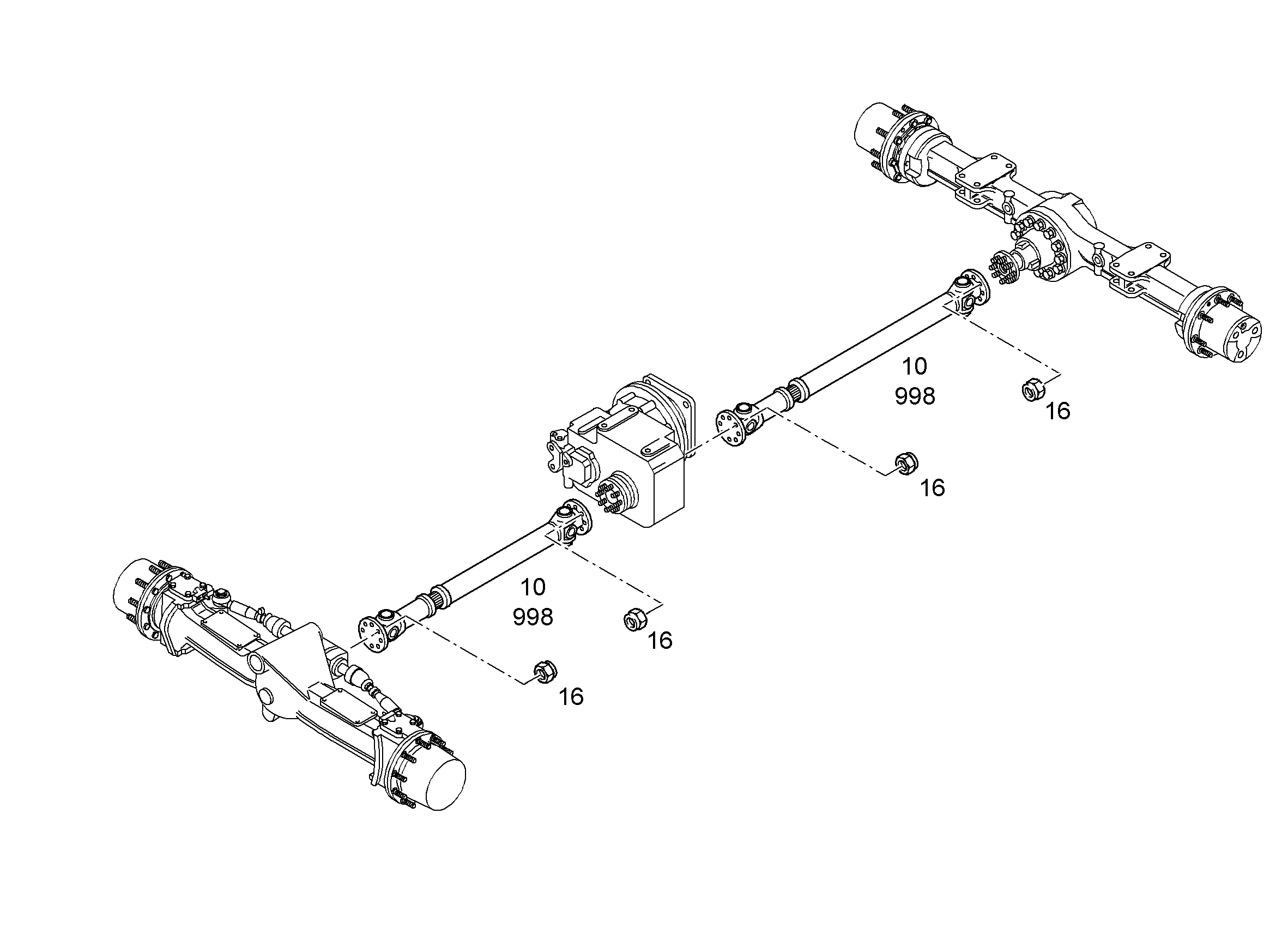 МУФТА КАРДАННАЯ 7010097 LIEBHERR