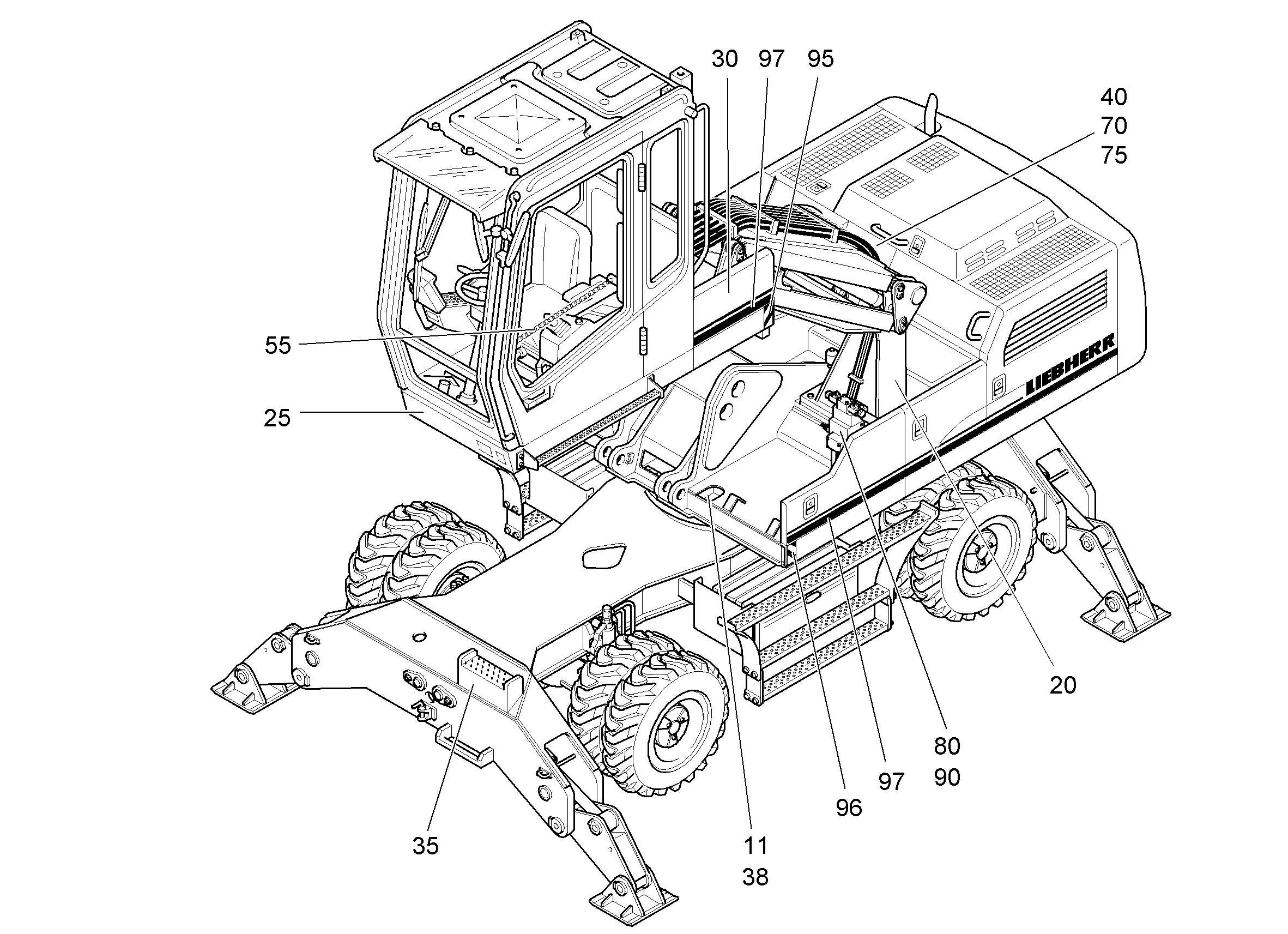 УДЛИНЕНИЕ ШЛАНГОВ 9915228 LIEBHERR