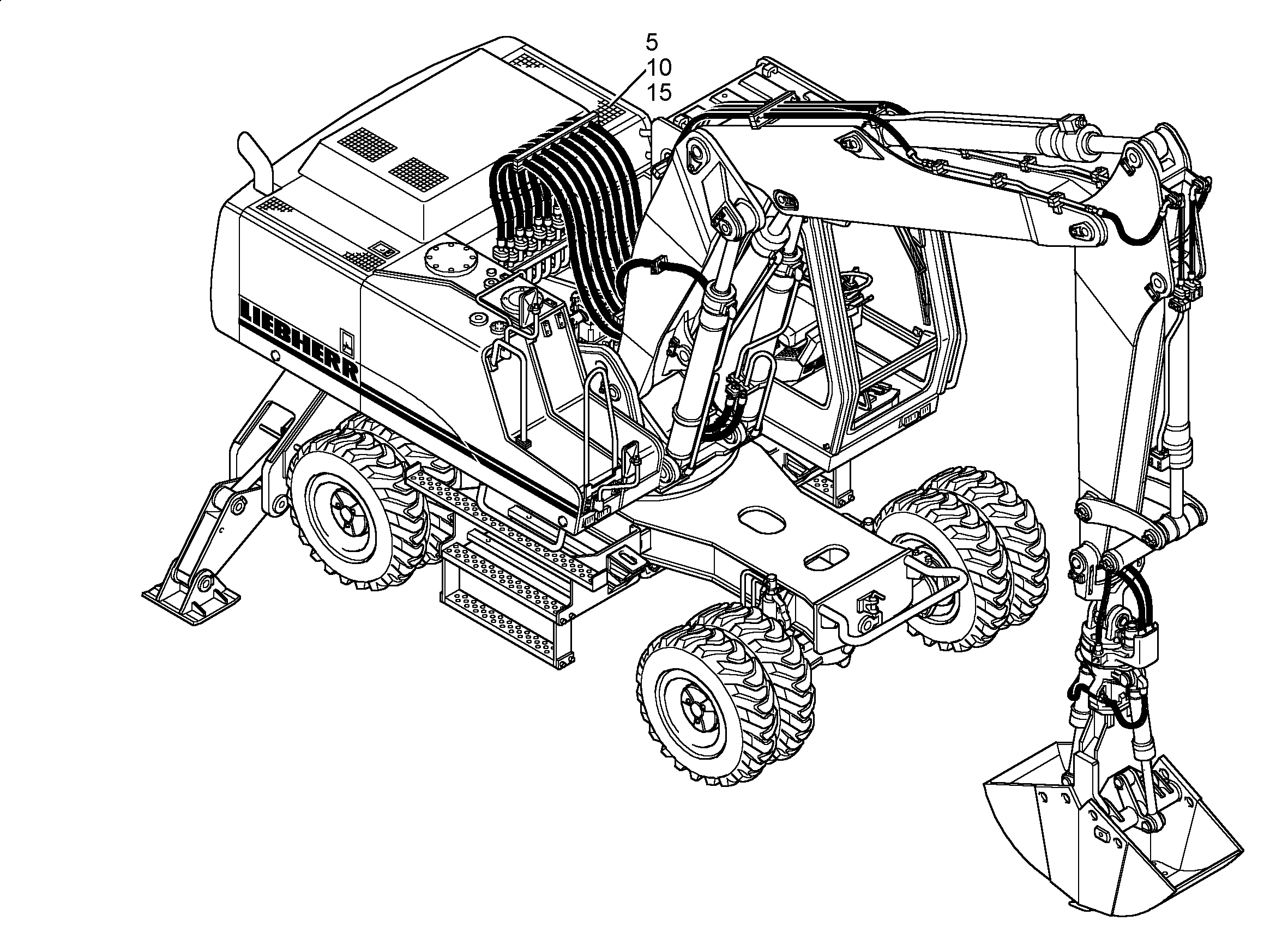 ВСТРОЕННЫЕ ДЕТАЛИ 9399654 LIEBHERR