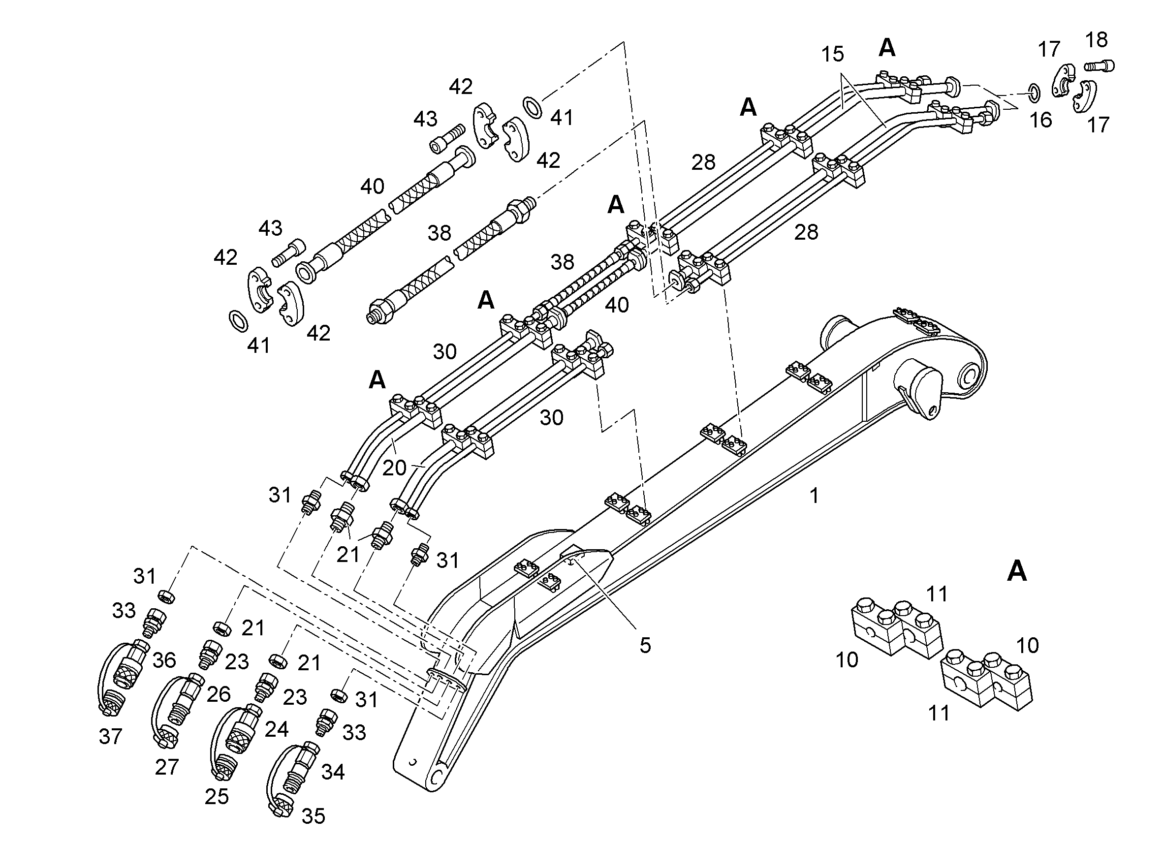 СМАЗОЧНЫЕ ЛИНИИ УСТАНОВКА 9306375 LIEBHERR