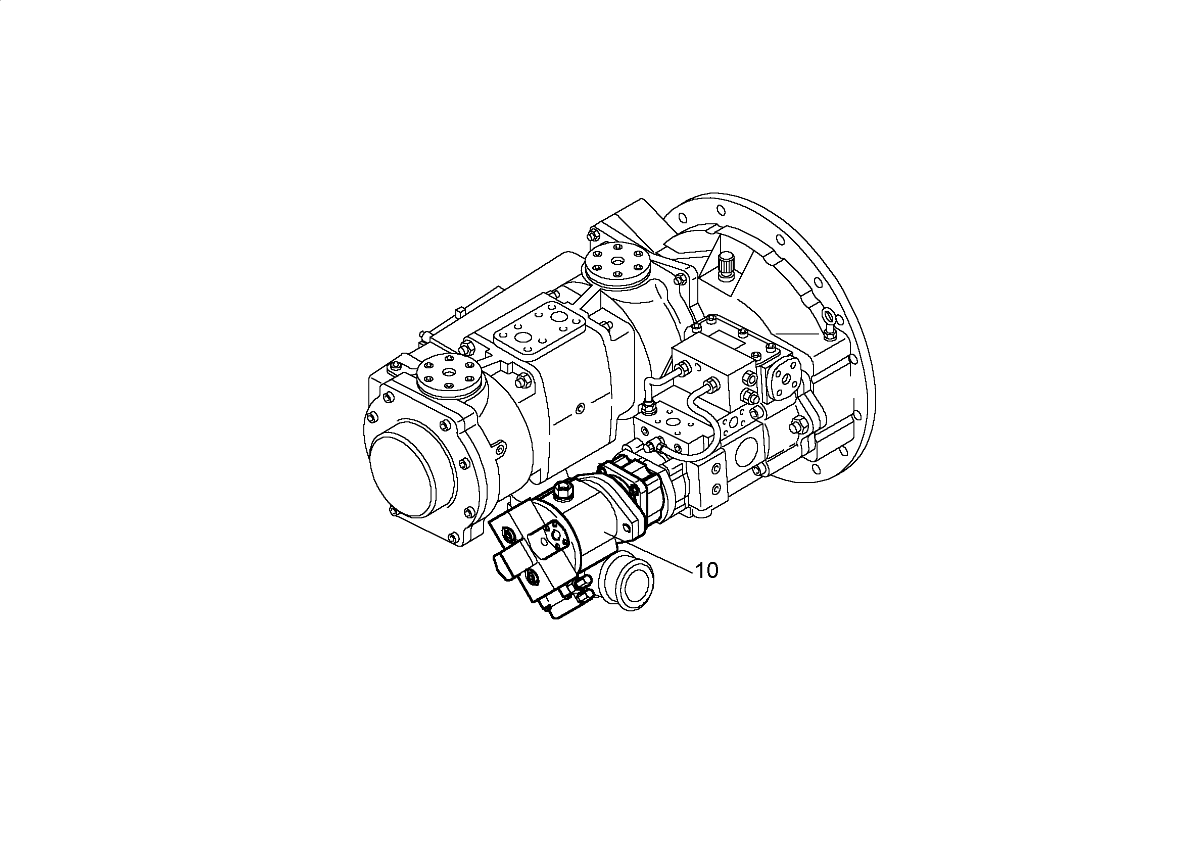 УСТ.НАСОСА С ПОВ. ЛОПАСТЯМИ 9915804 LIEBHERR