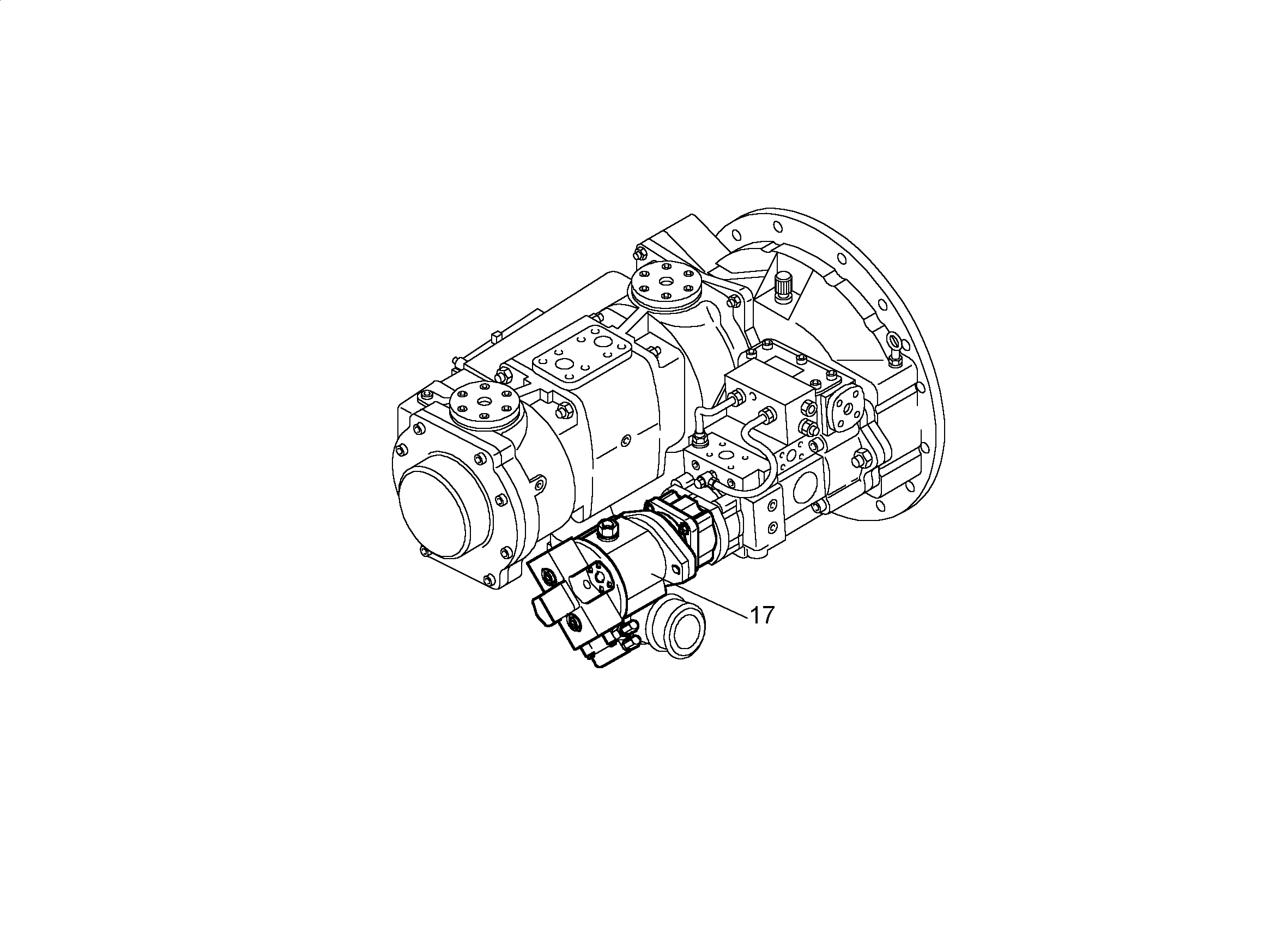 ГИДРАВЛИЧЕСКАЯ СИСТЕМА 9915805 LIEBHERR
