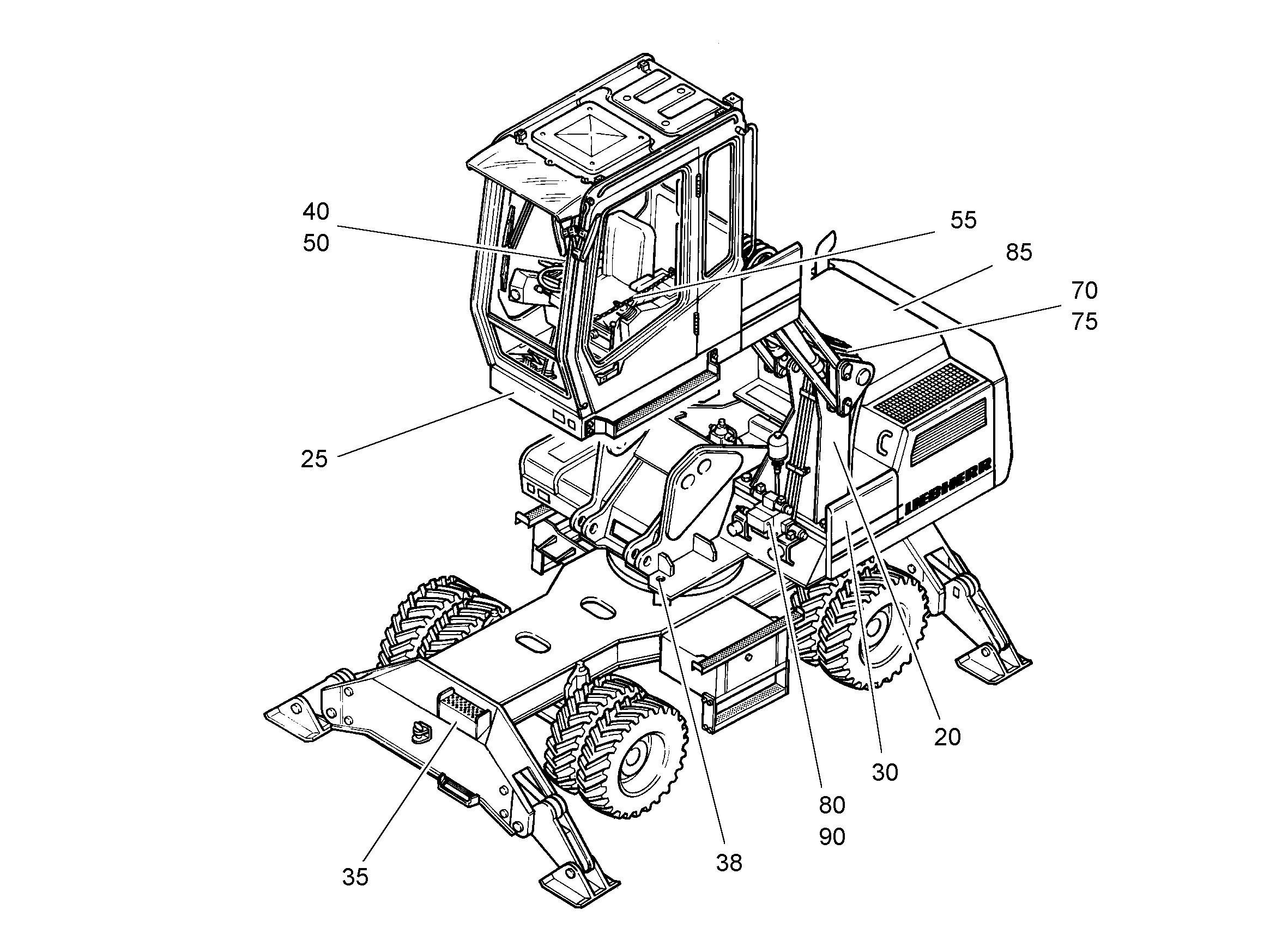 УДЛИНЕНИЕ, КОМПЛЕКТ КАБЕЛЕЙ 9907144 LIEBHERR