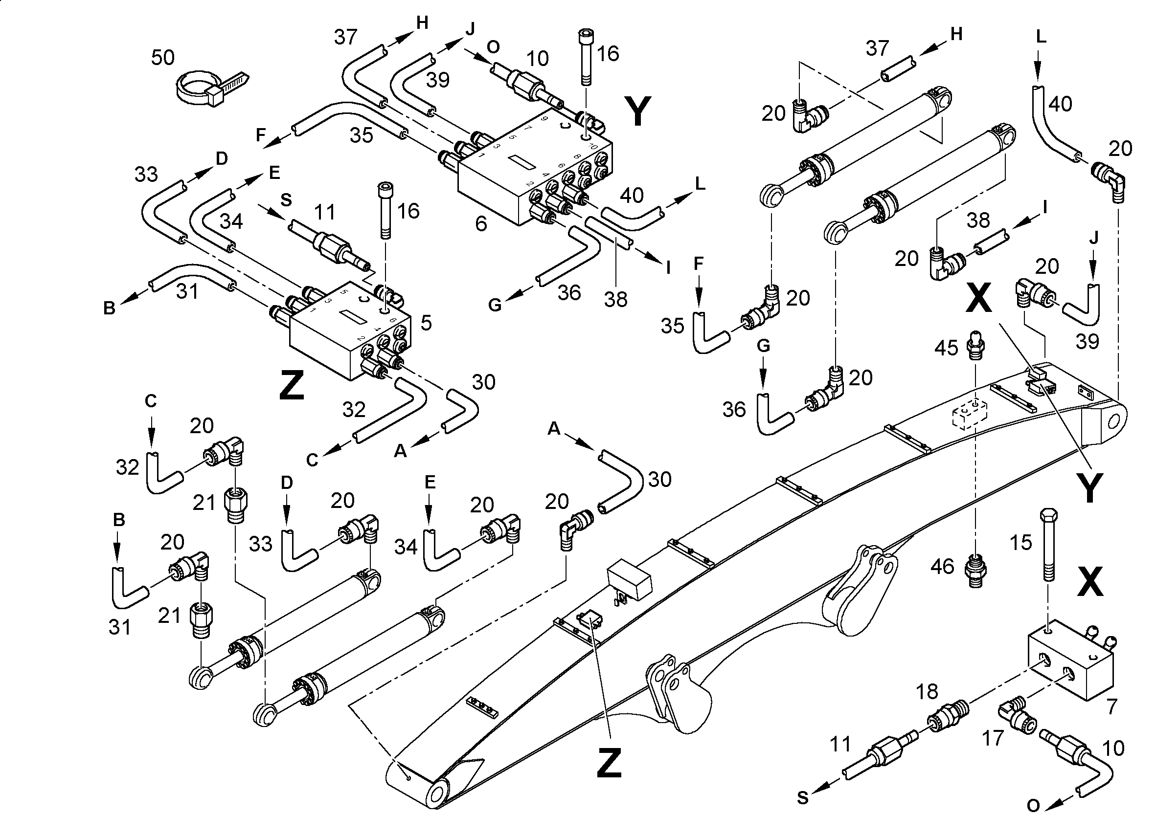 СМАЗОЧНЫЕ ЛИНИИ УСТАНОВКА 9918316 LIEBHERR