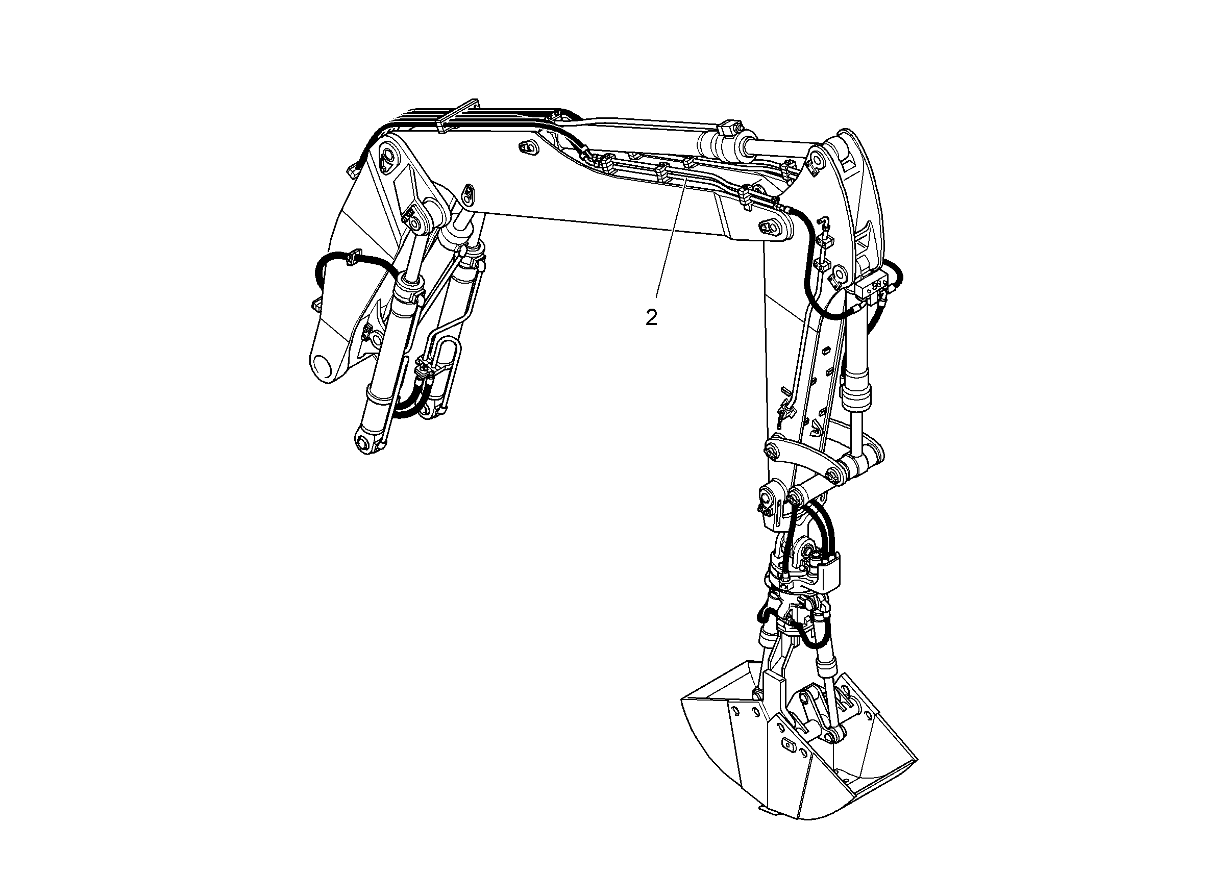 ПРОВОДКА МОНТАЖНЫЙ НАБОР AHS 9923636 LIEBHERR