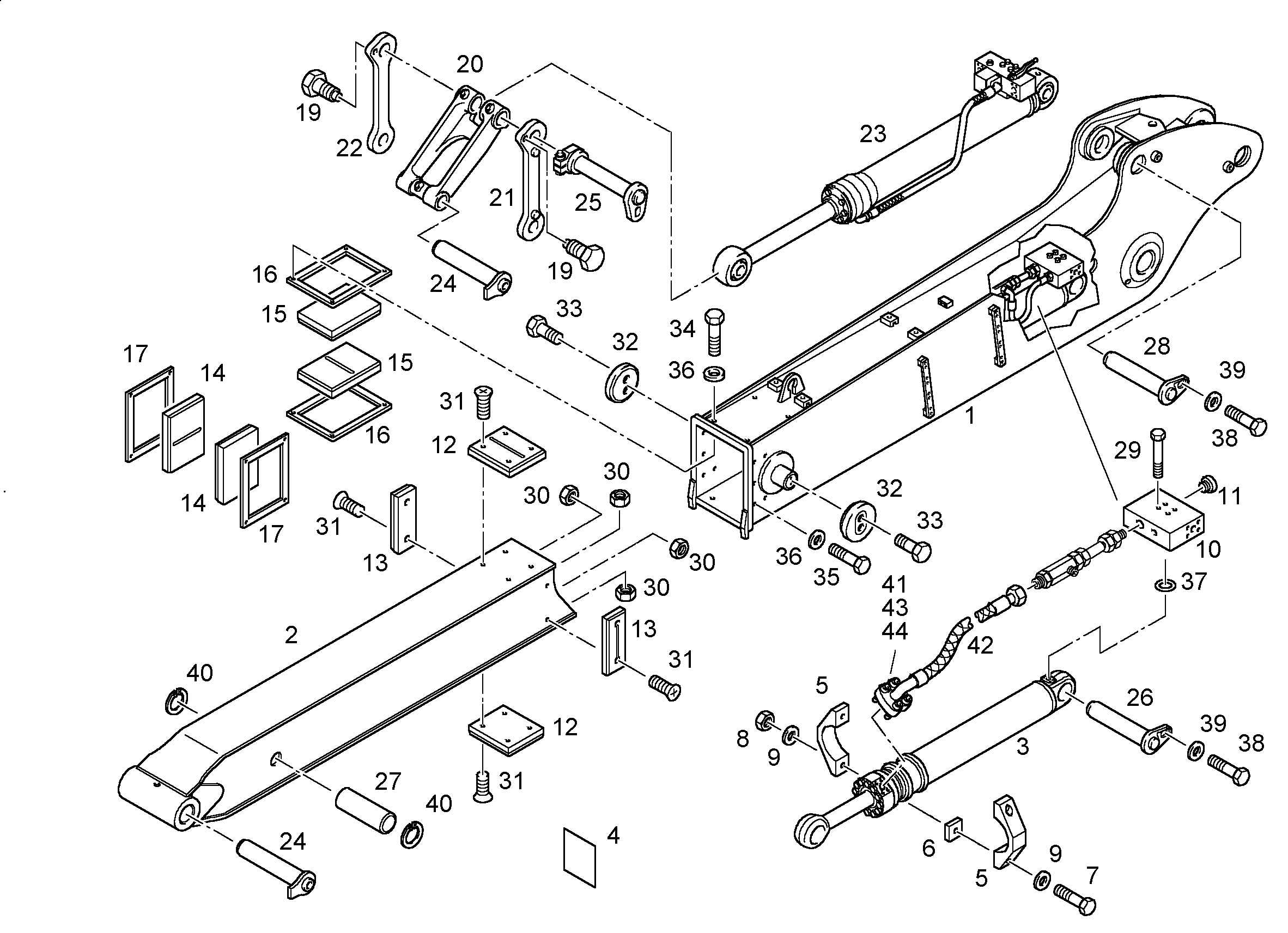 БОЛТ ПОГРУЖНОЙ ISO 7047 M8X30 4.8 H 480H 4601271 LIEBHERR