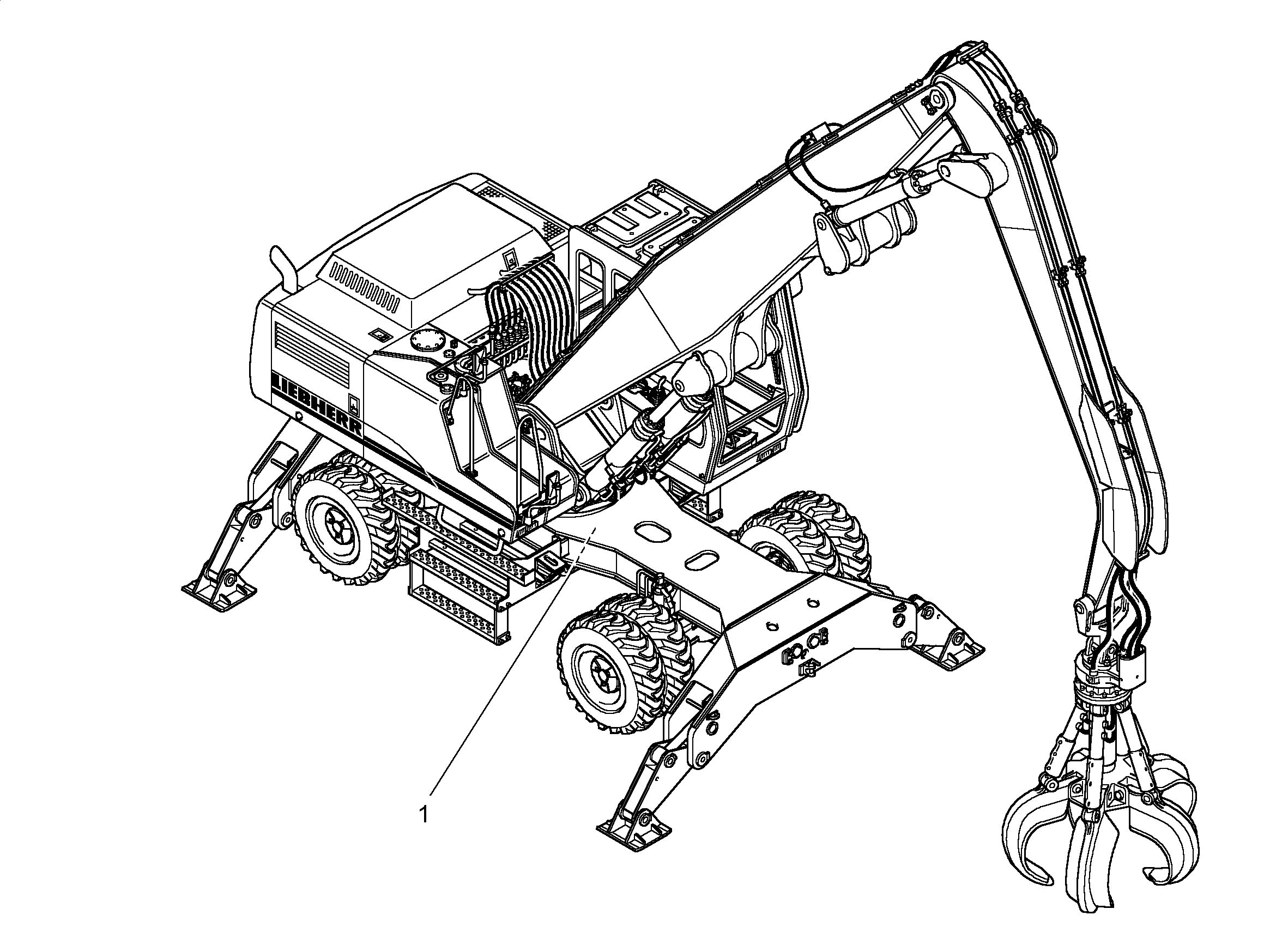 МОНТ.К-Т - РЕГ. СКОР. 4ТЧК.ОП. 9919942 LIEBHERR