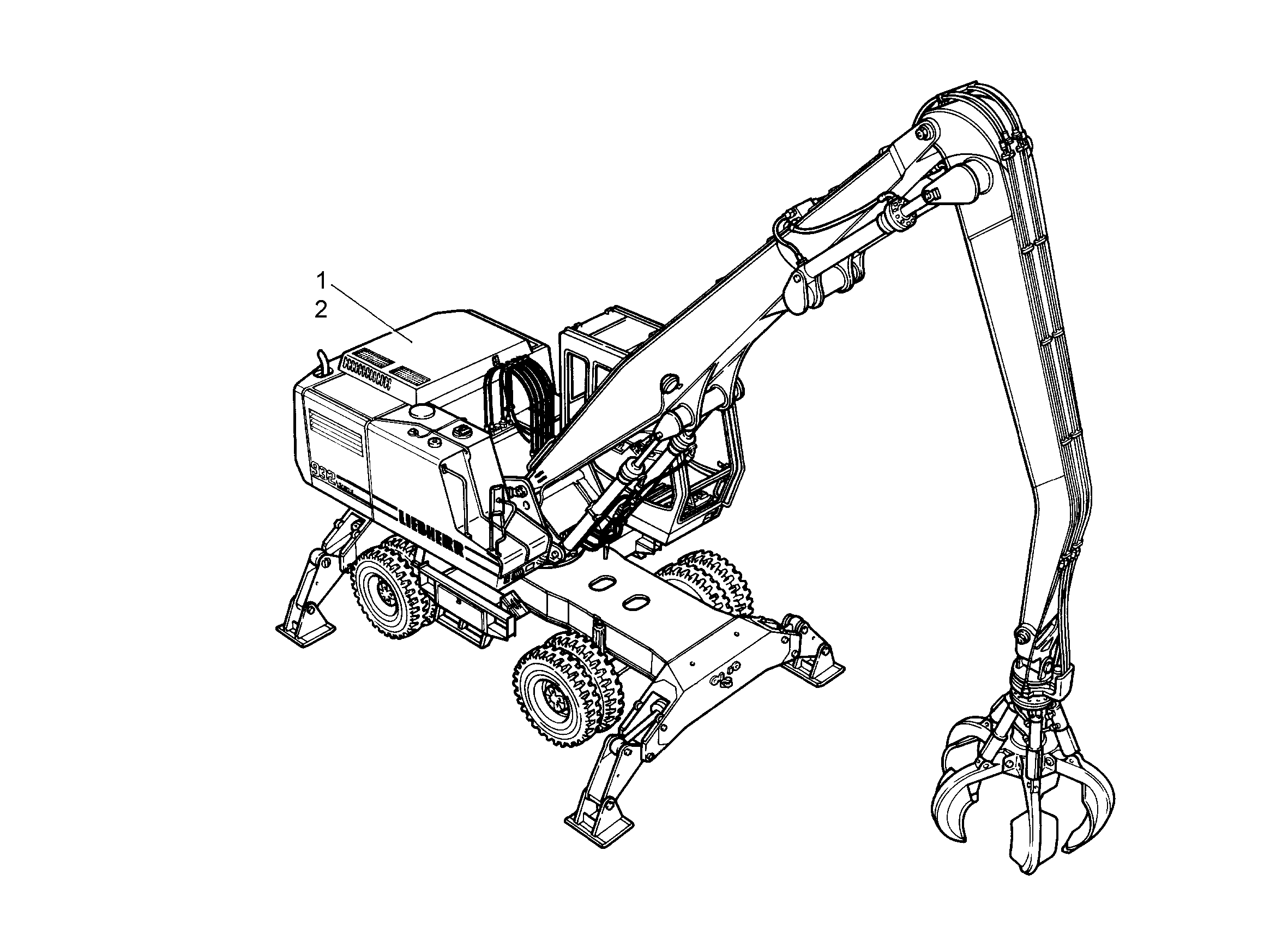 ГИДРАВЛИЧЕСКАЯ СИСТЕМА 9919905 LIEBHERR