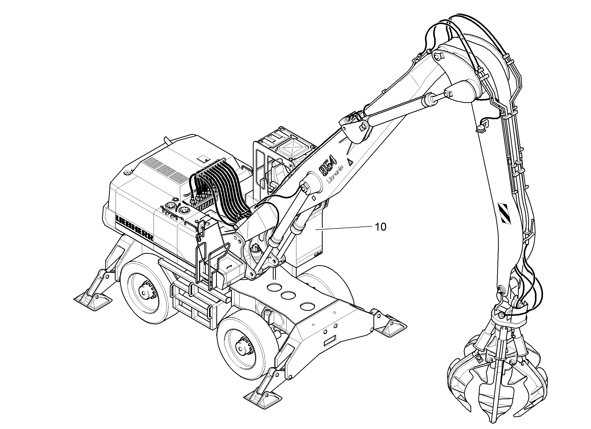 ВОЗВЫШЕНИЕ КАБИНЫ 2000MM 9920616 LIEBHERR