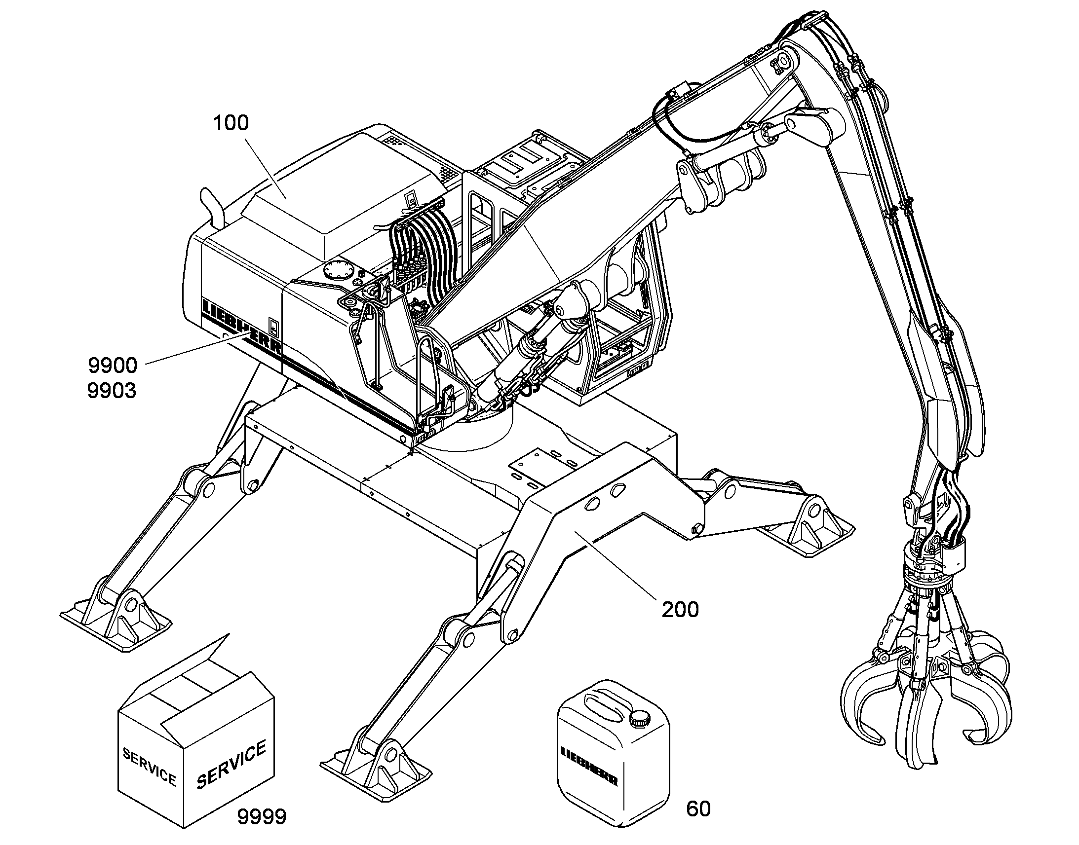 СМАЗОЧНЫЕ МАТЕРИАЛЫ 9904569 LIEBHERR