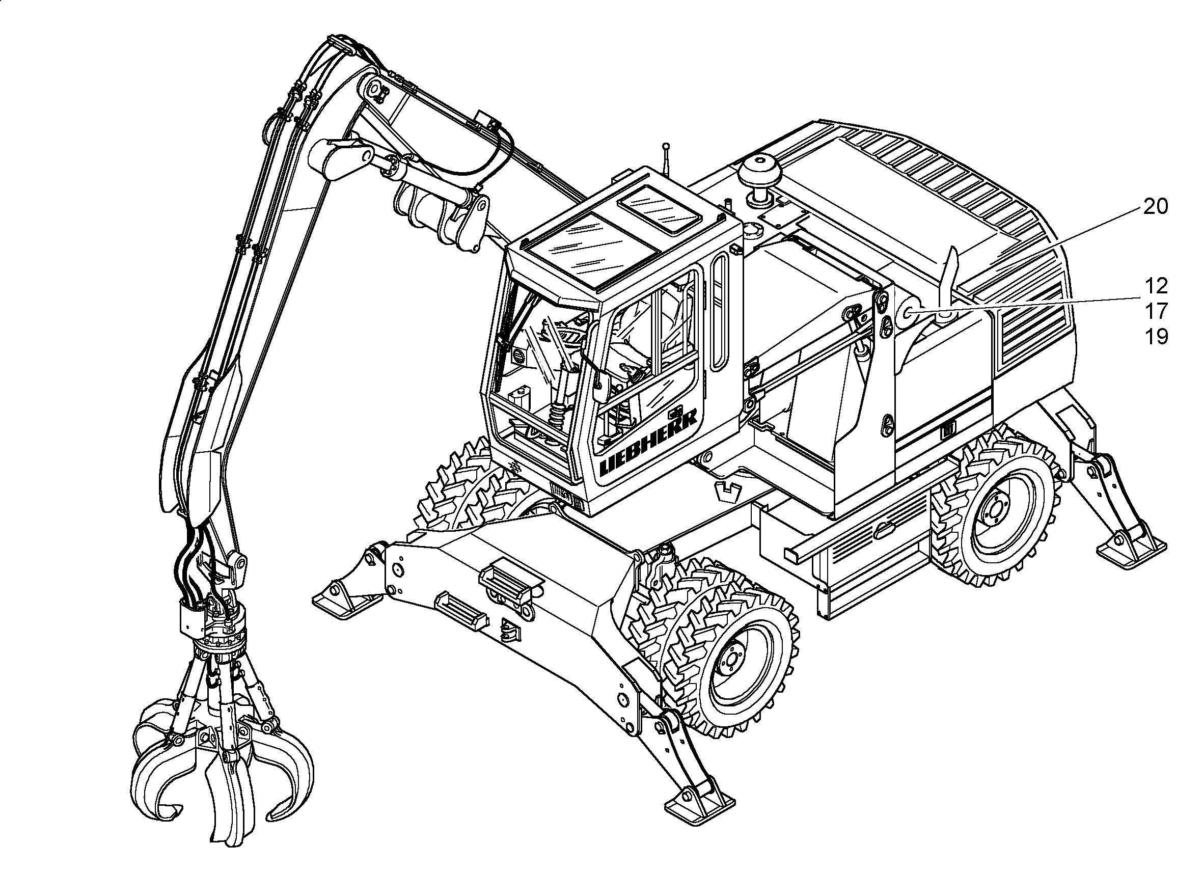 ГЕНЕРАТОР 9920837 LIEBHERR