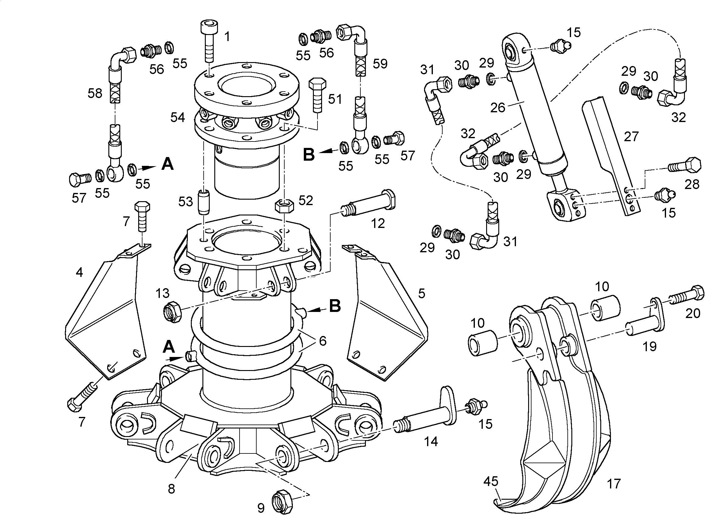 ГАЙКА 7026532 LIEBHERR