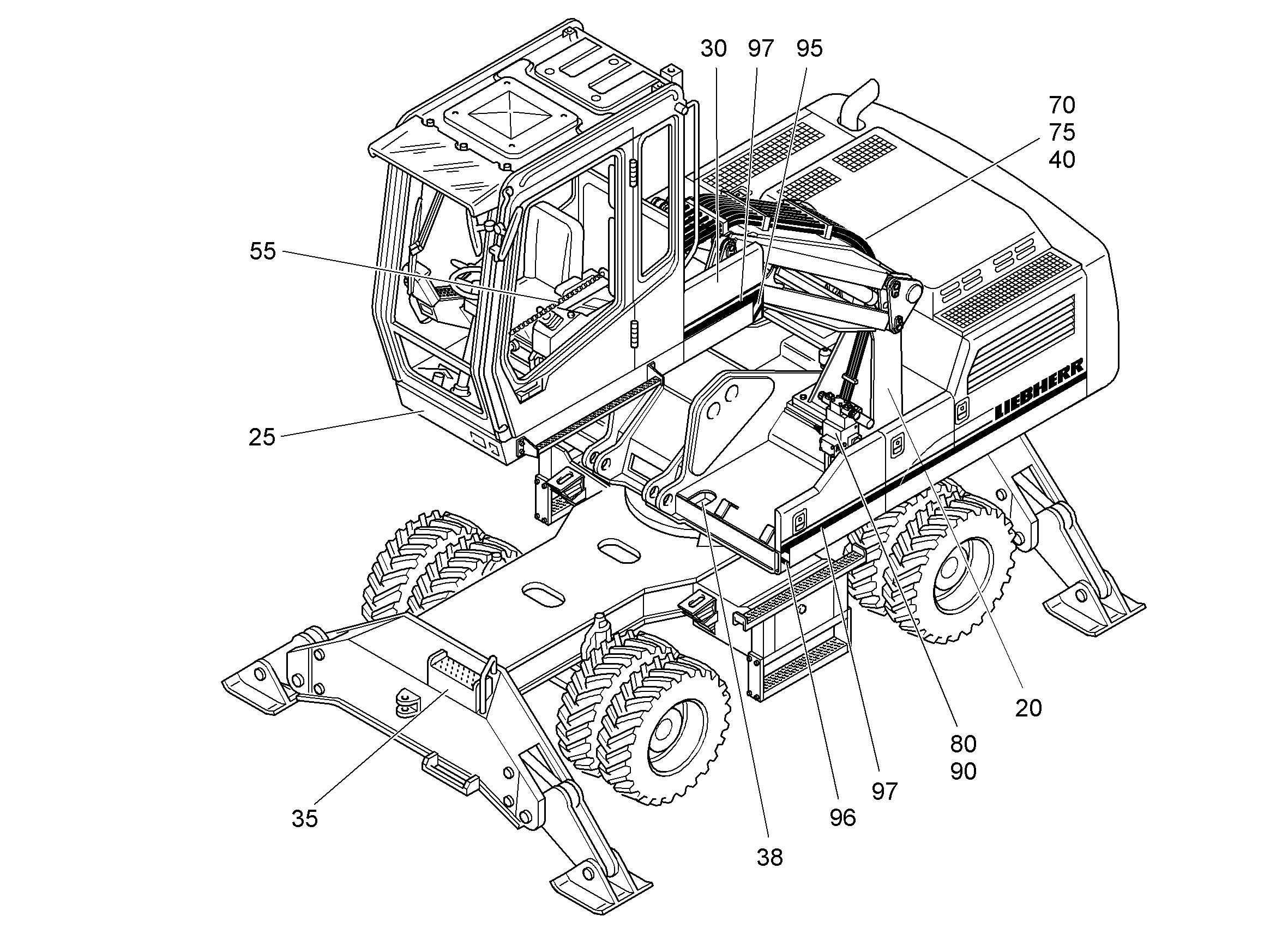 УДЛИНЕНИЕ ШЛАНГОВ 9921723 LIEBHERR