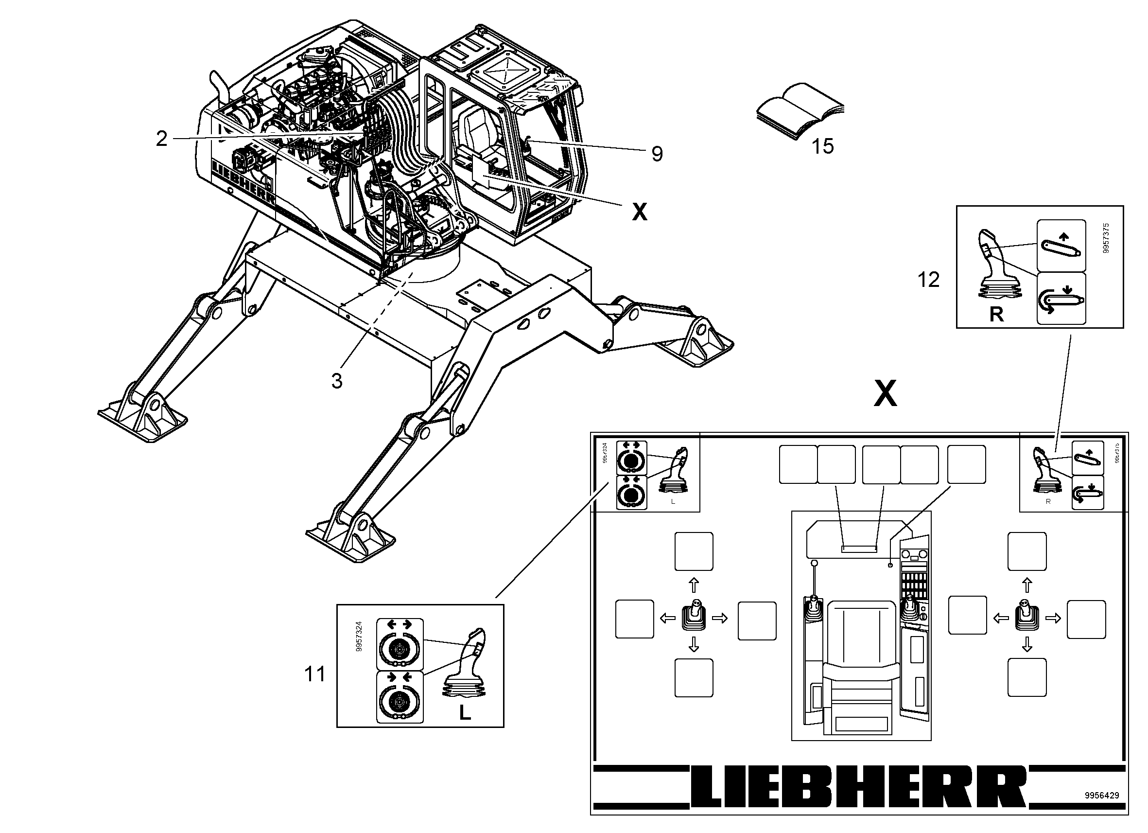 ГИДРОАГРЕГАТ ПОВОРОТ.ПЛАТФ-МЫ 9921765 LIEBHERR