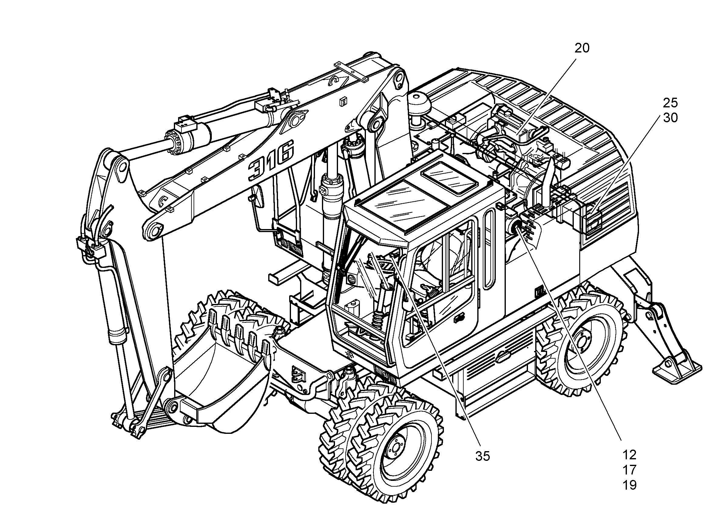 ГЕНЕРАТОР 9922494 LIEBHERR