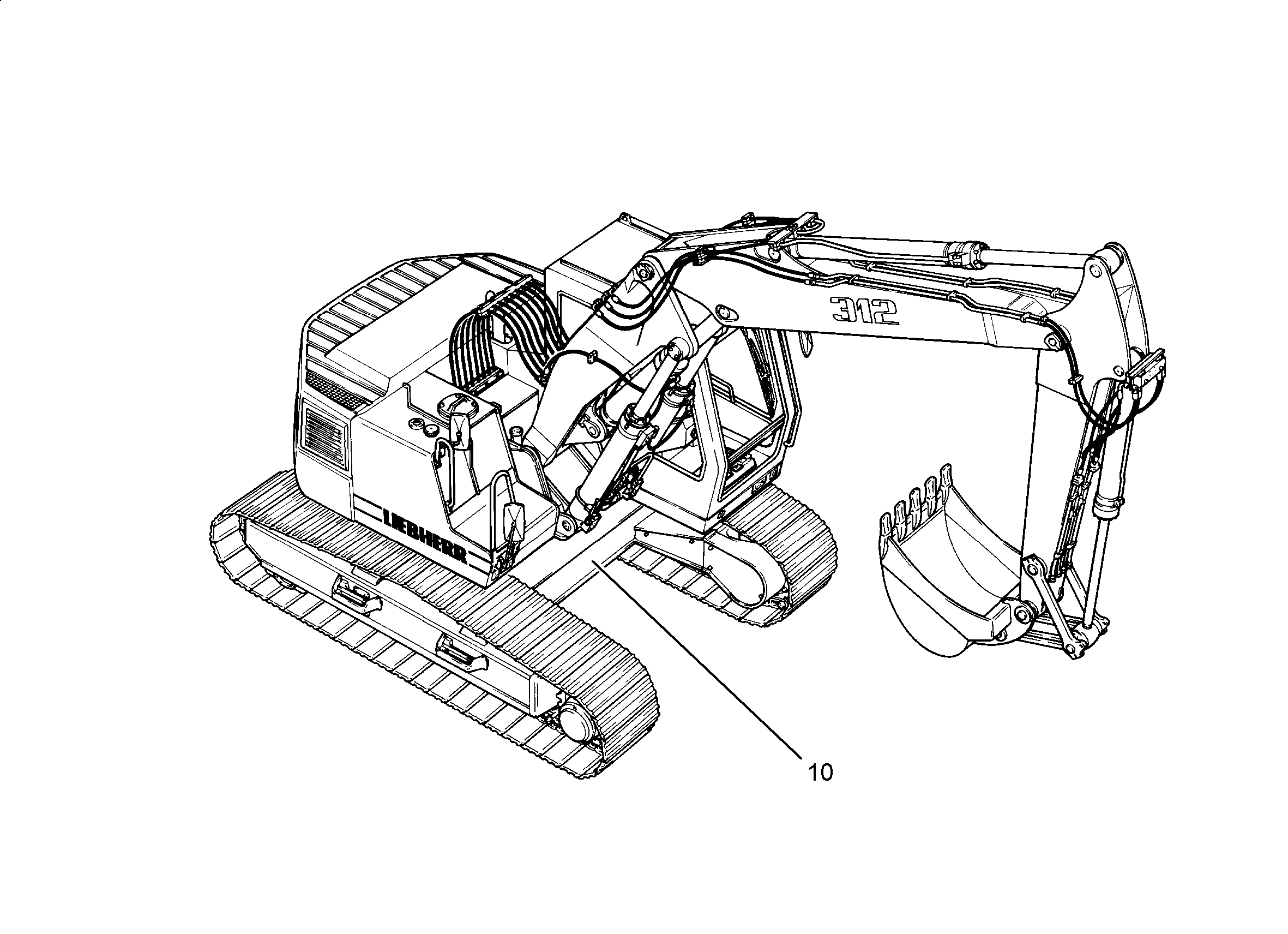 ГИДРАВЛИЧЕСКАЯ УСТАНОВКА 9211689 LIEBHERR
