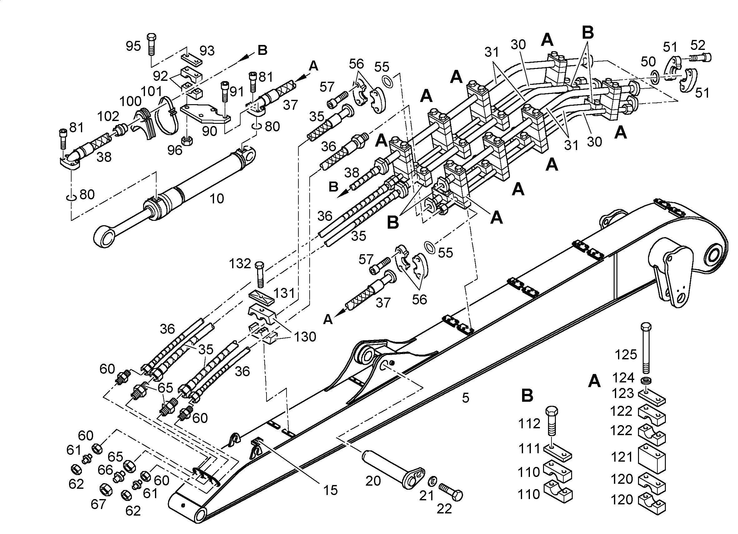 СМАЗОЧНЫЕ ЛИНИИ УСТАНОВКА 9922875 LIEBHERR