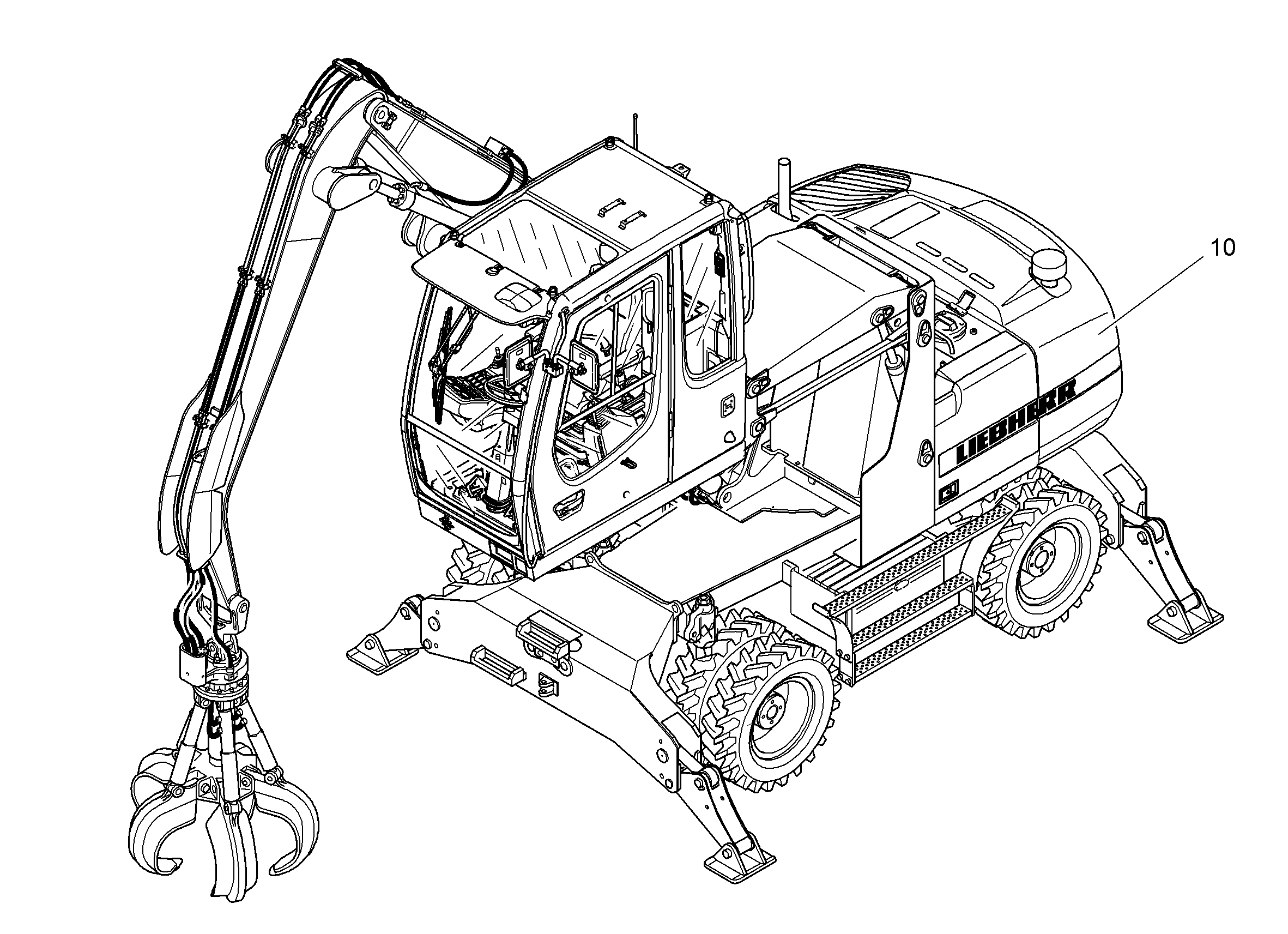 БАЛЛАСТНЫЙ ГРУЗ, УЗЕЛ 9599345 LIEBHERR