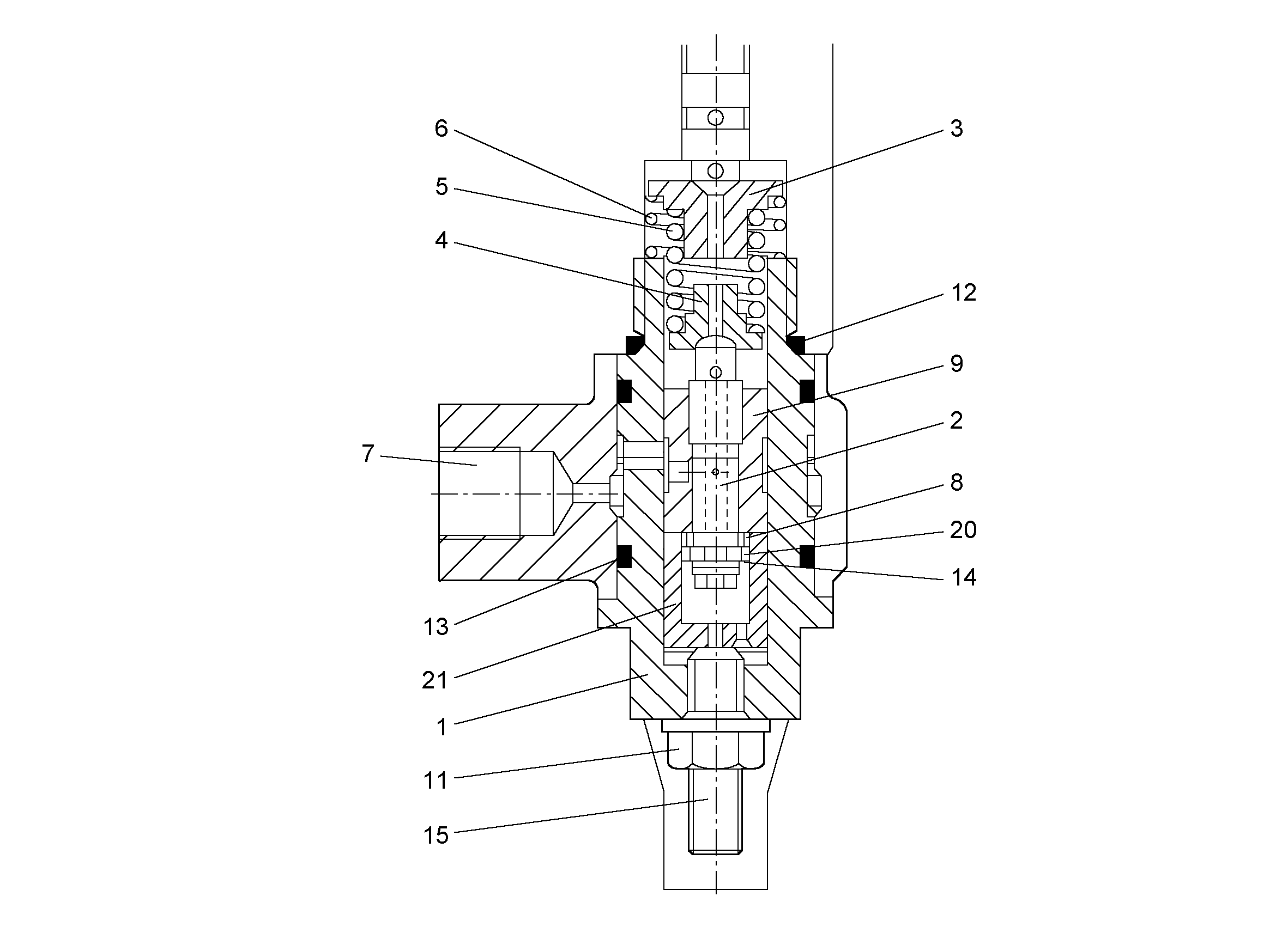 Прижимная пружина 7026850 LIEBHERR