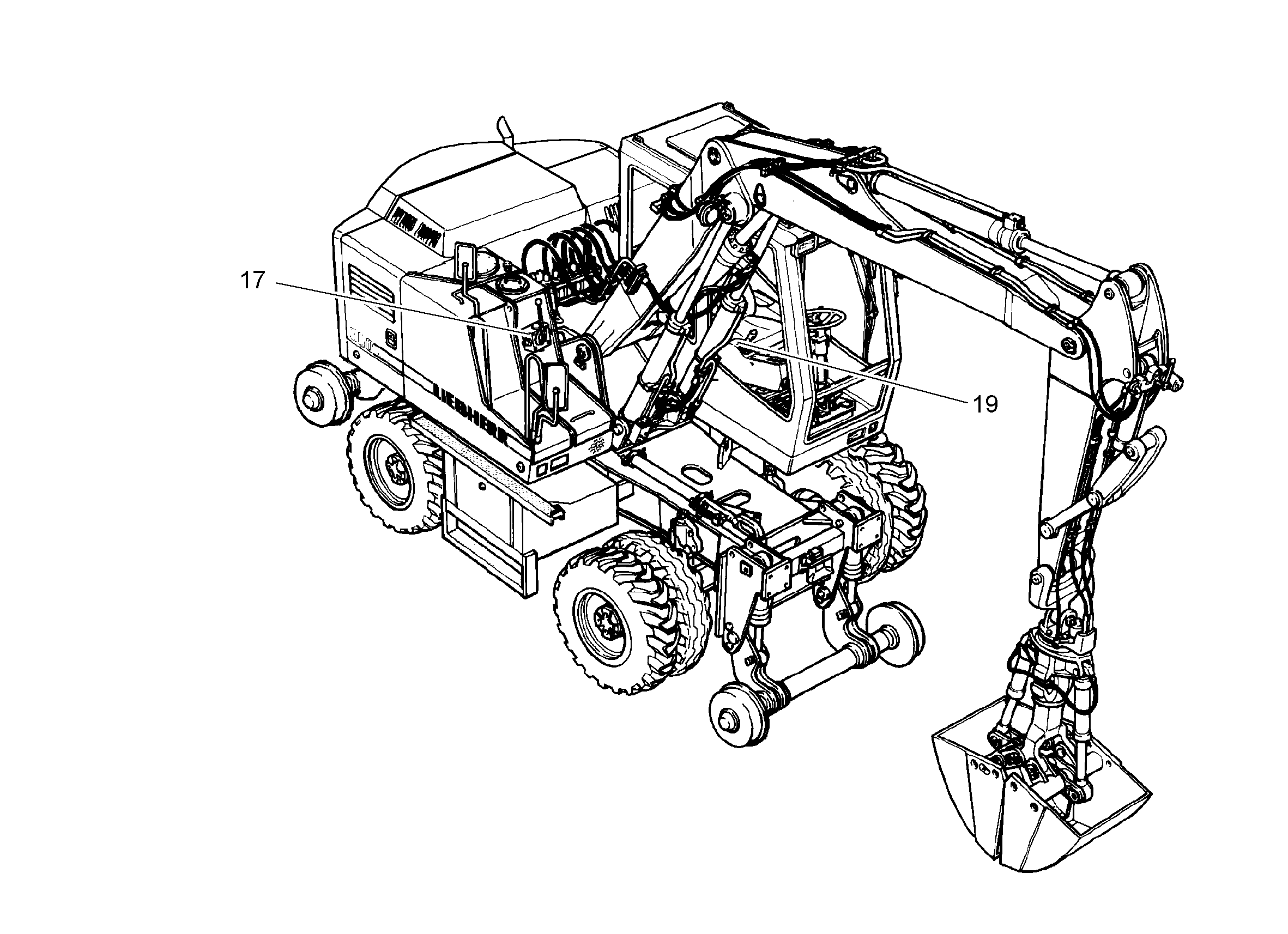 ГИДРАВЛИЧЕСКАЯ СИСТЕМА 9956451 LIEBHERR