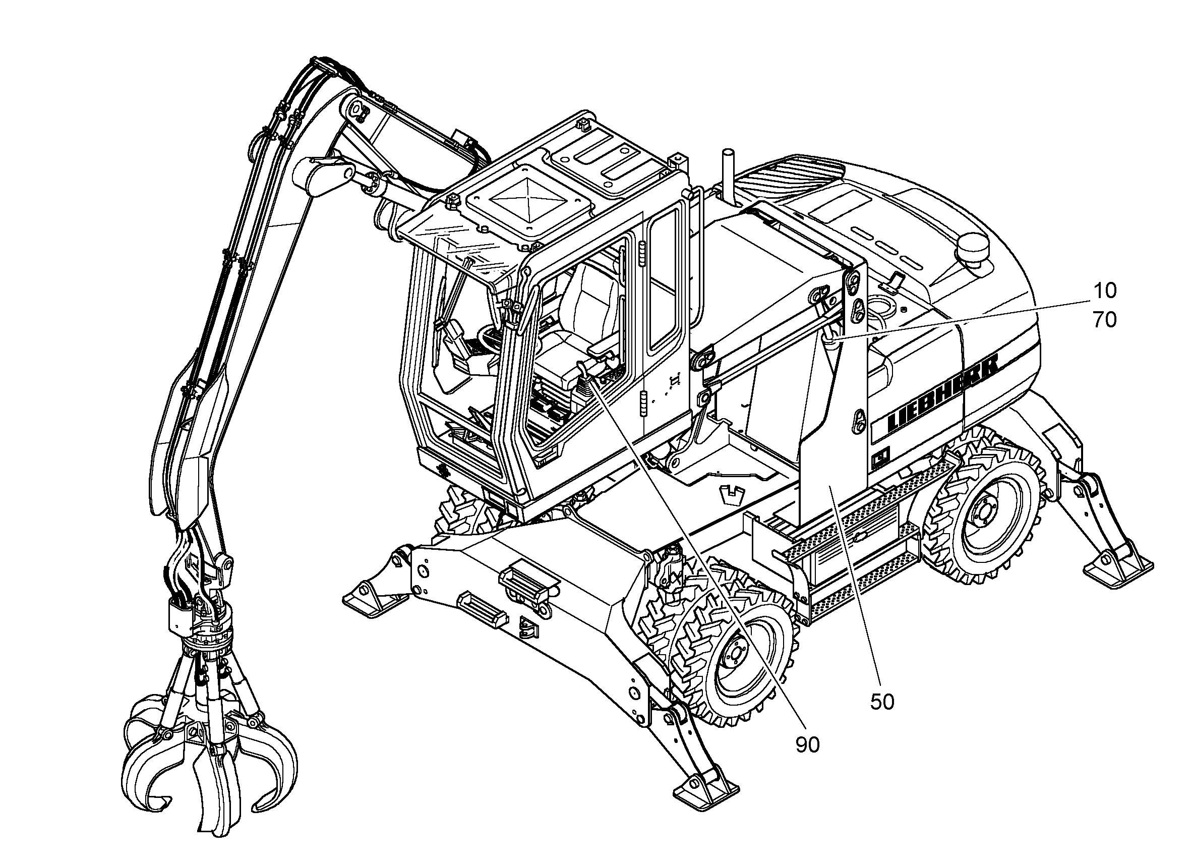 ГИДРАВЛИЧЕСКАЯ СИСТЕМА 9960059 LIEBHERR