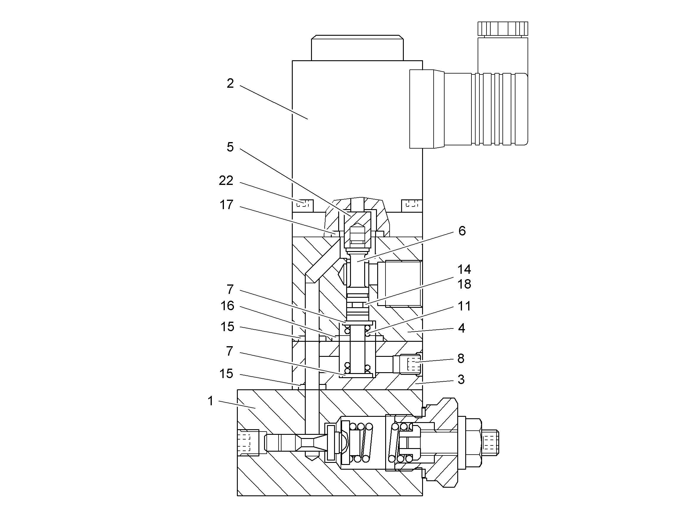 РАСПОРКА 7028656 LIEBHERR